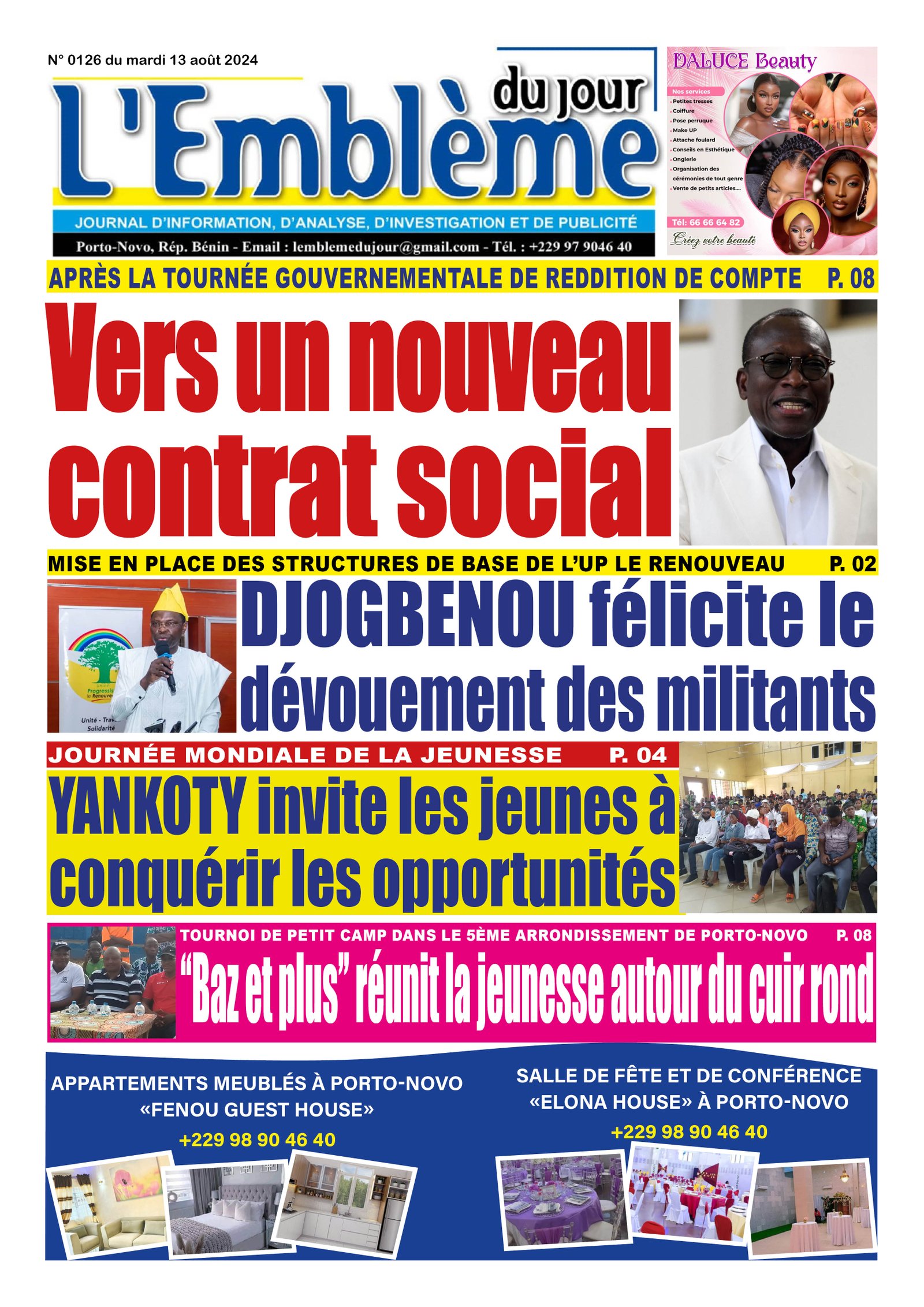Parution du 13/08/2024