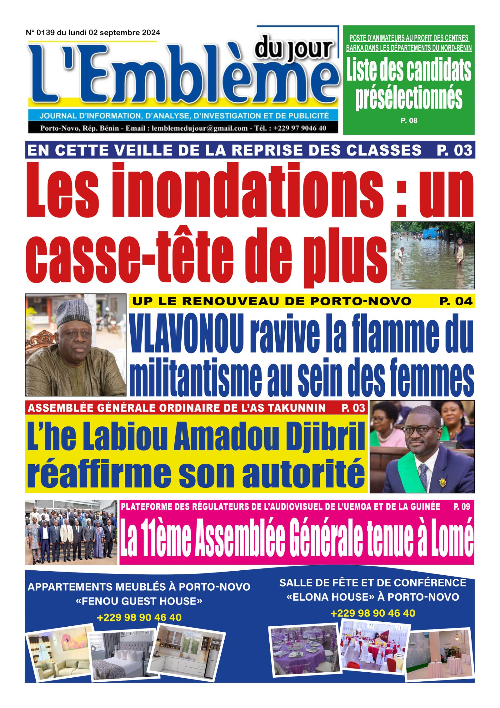 Parution du 02/09/2024