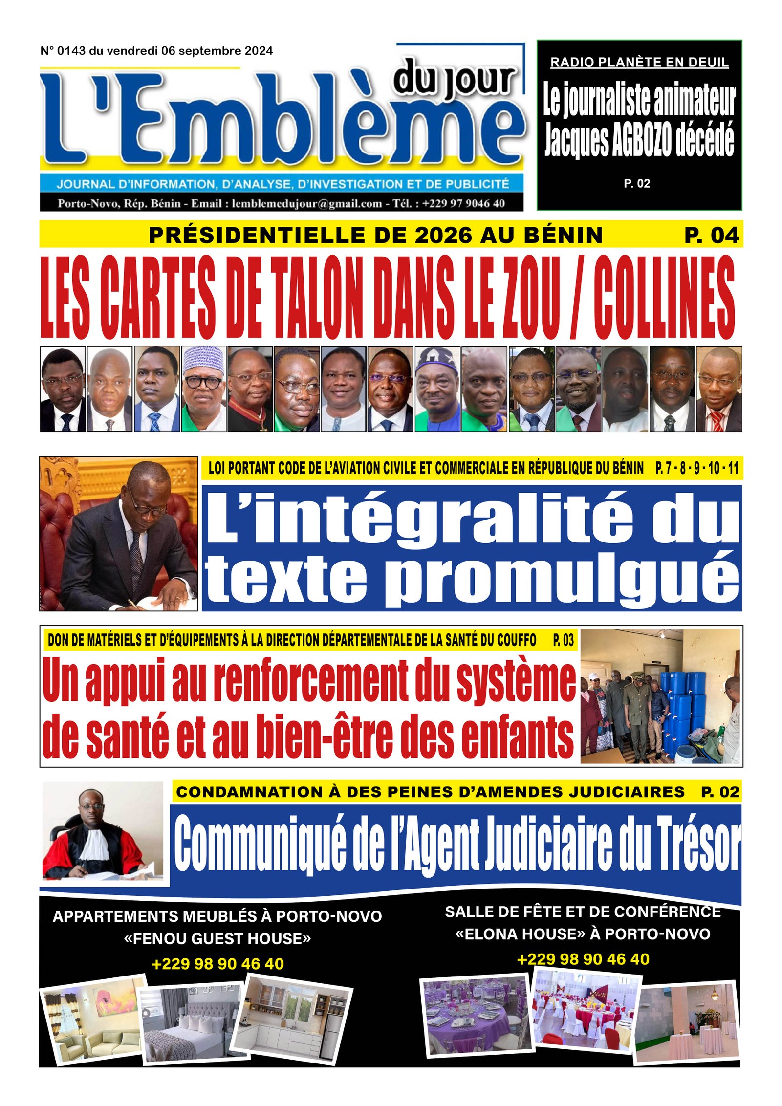 Parution du 06/09/2024
