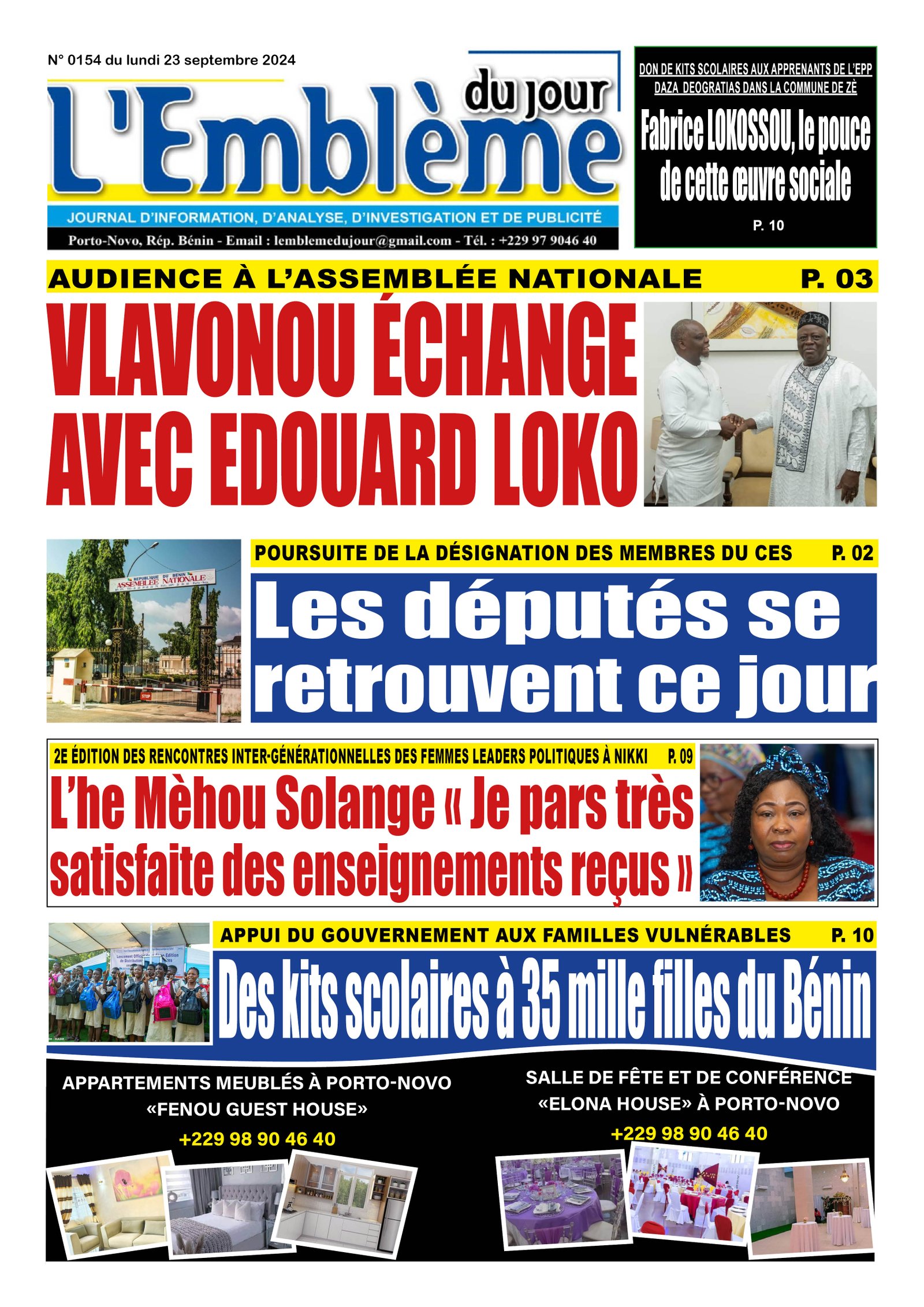 Parution du 23/09/2024
