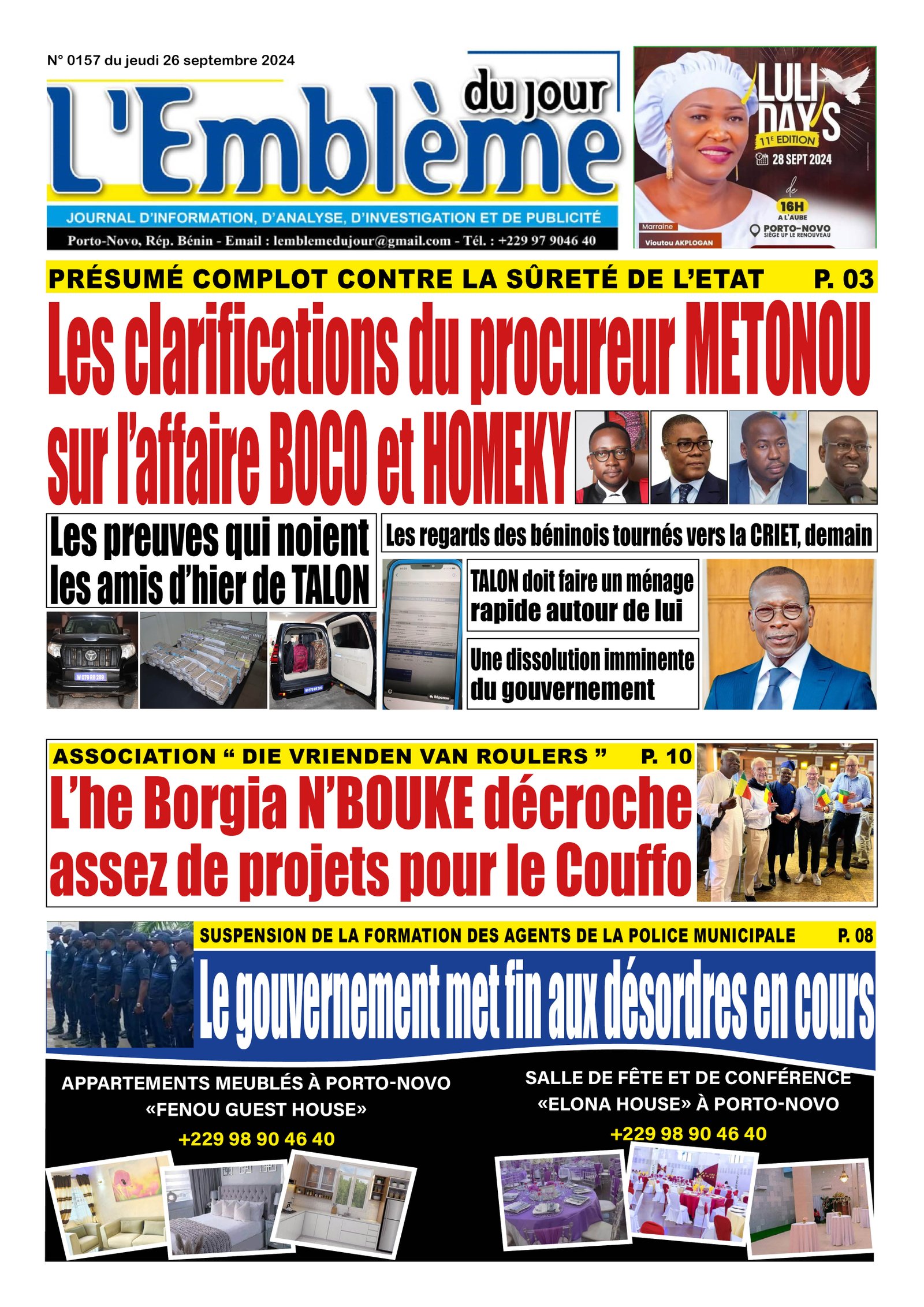 Parution du 26/09/2024