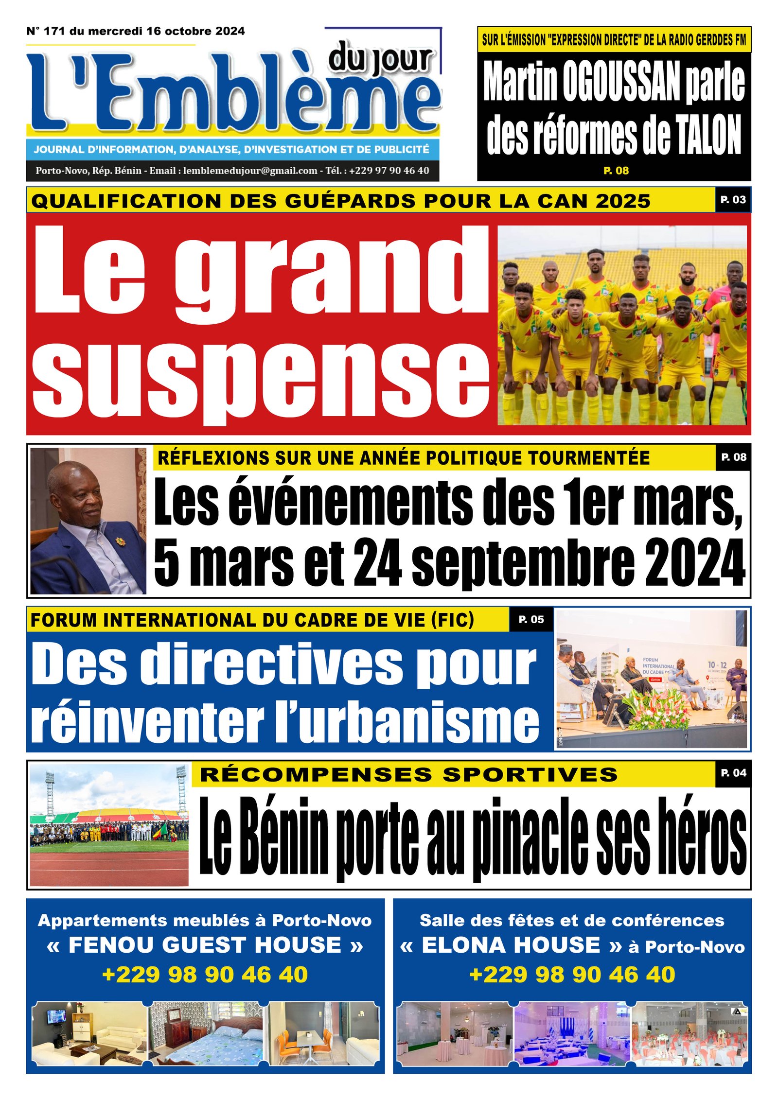 Parution du 16/10/2024