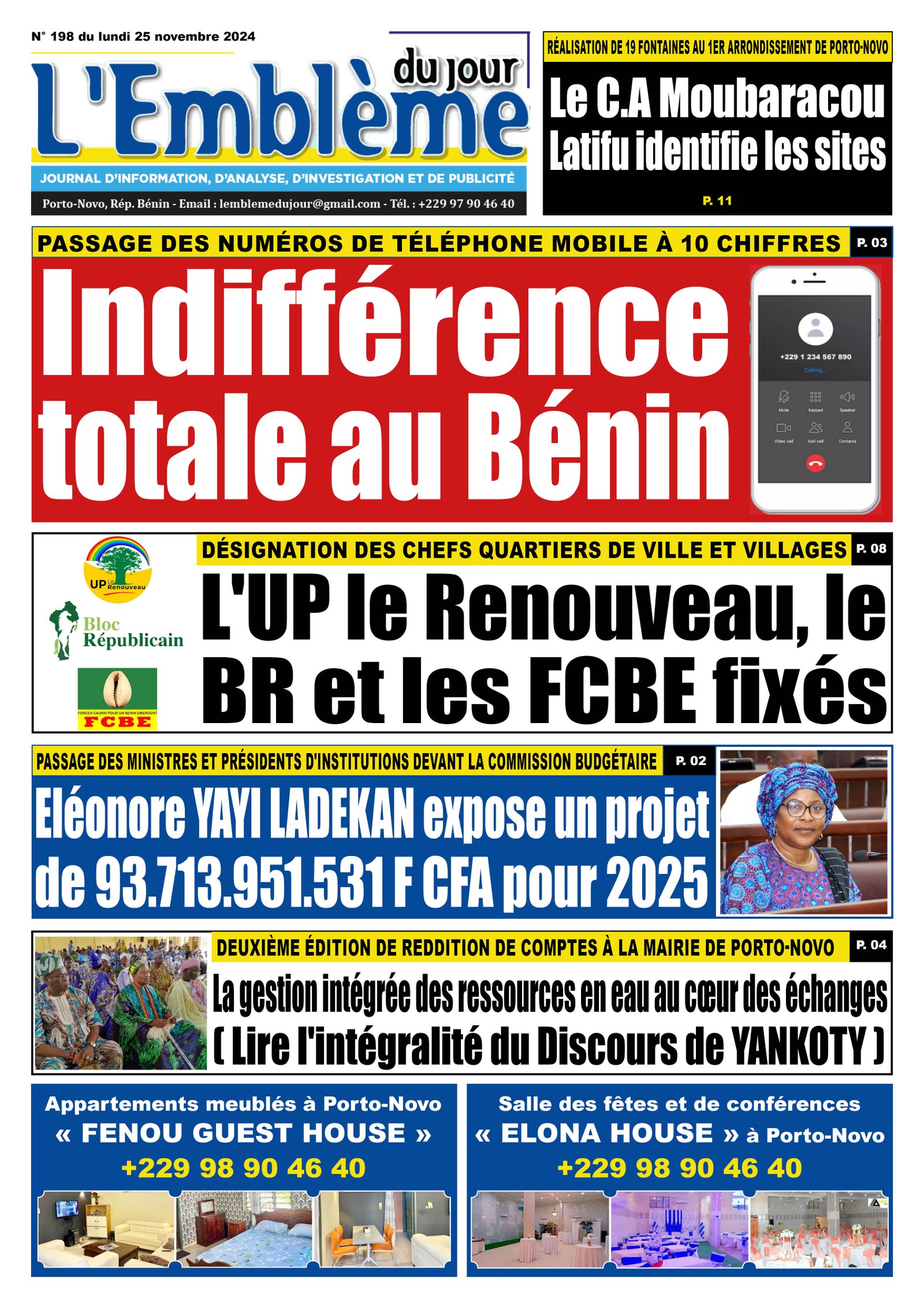 Parution du 25/11/2024