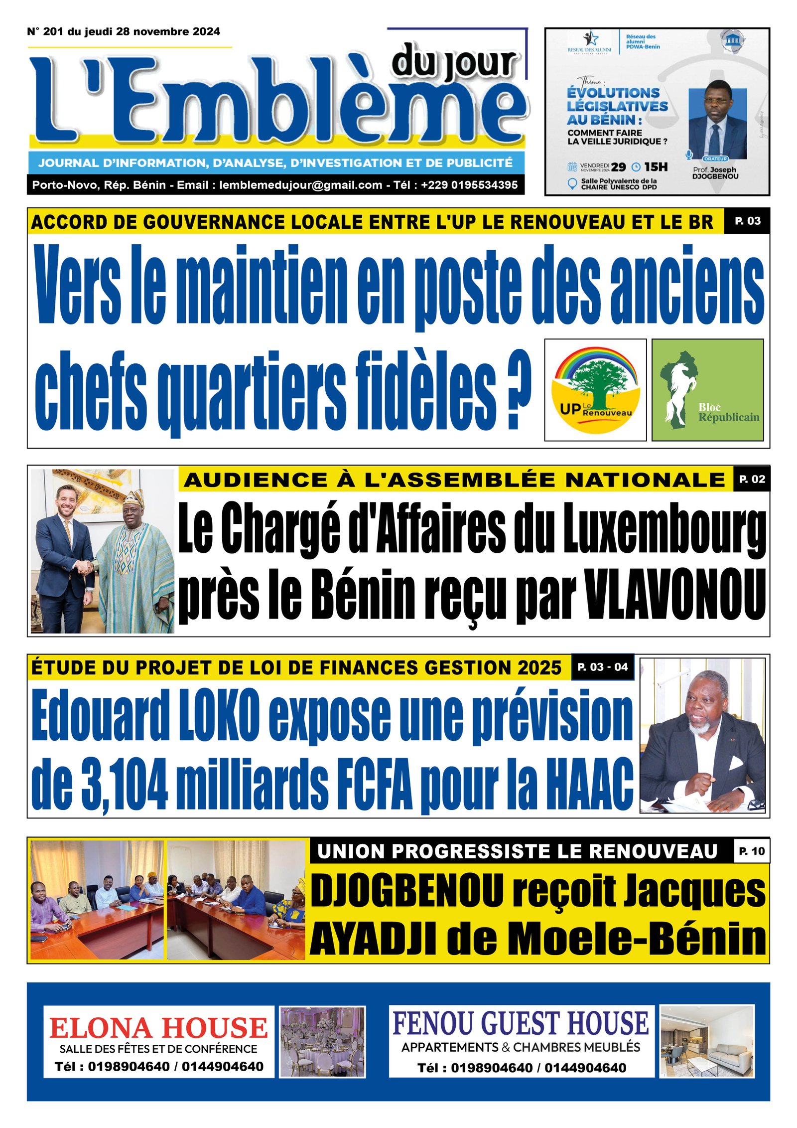 Parution du 28/11/2024