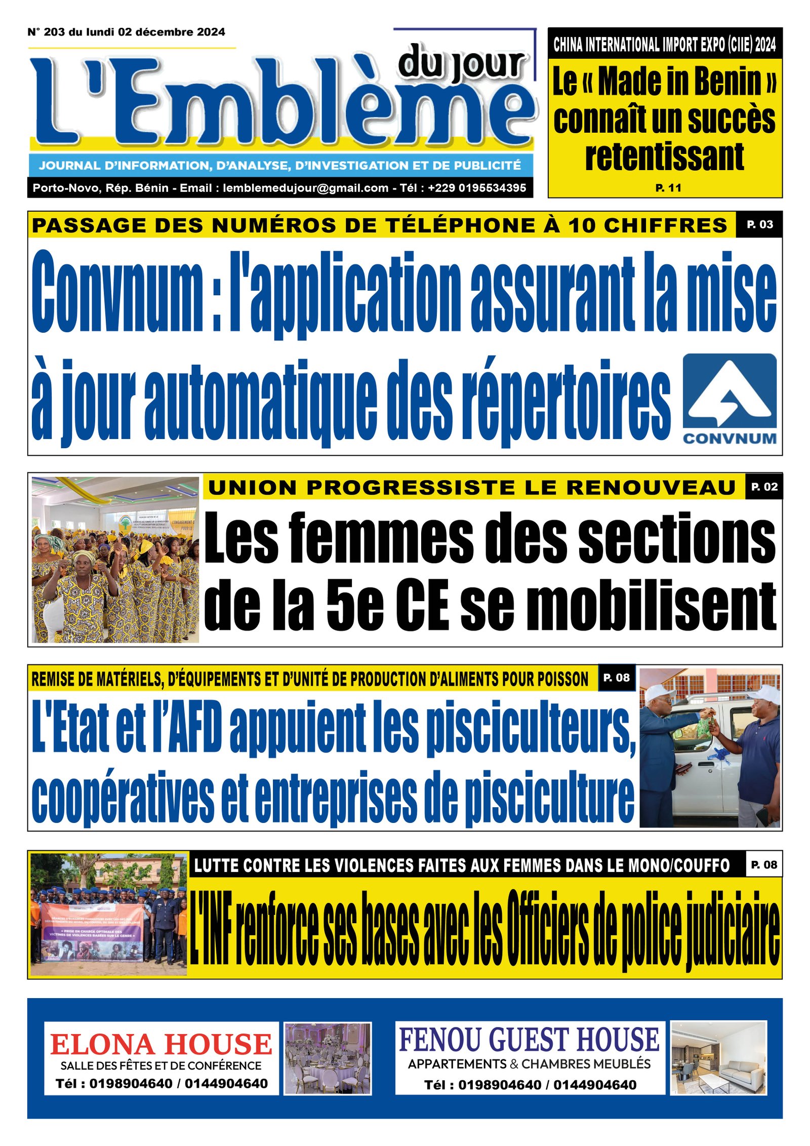 Parution du 02/12/2024