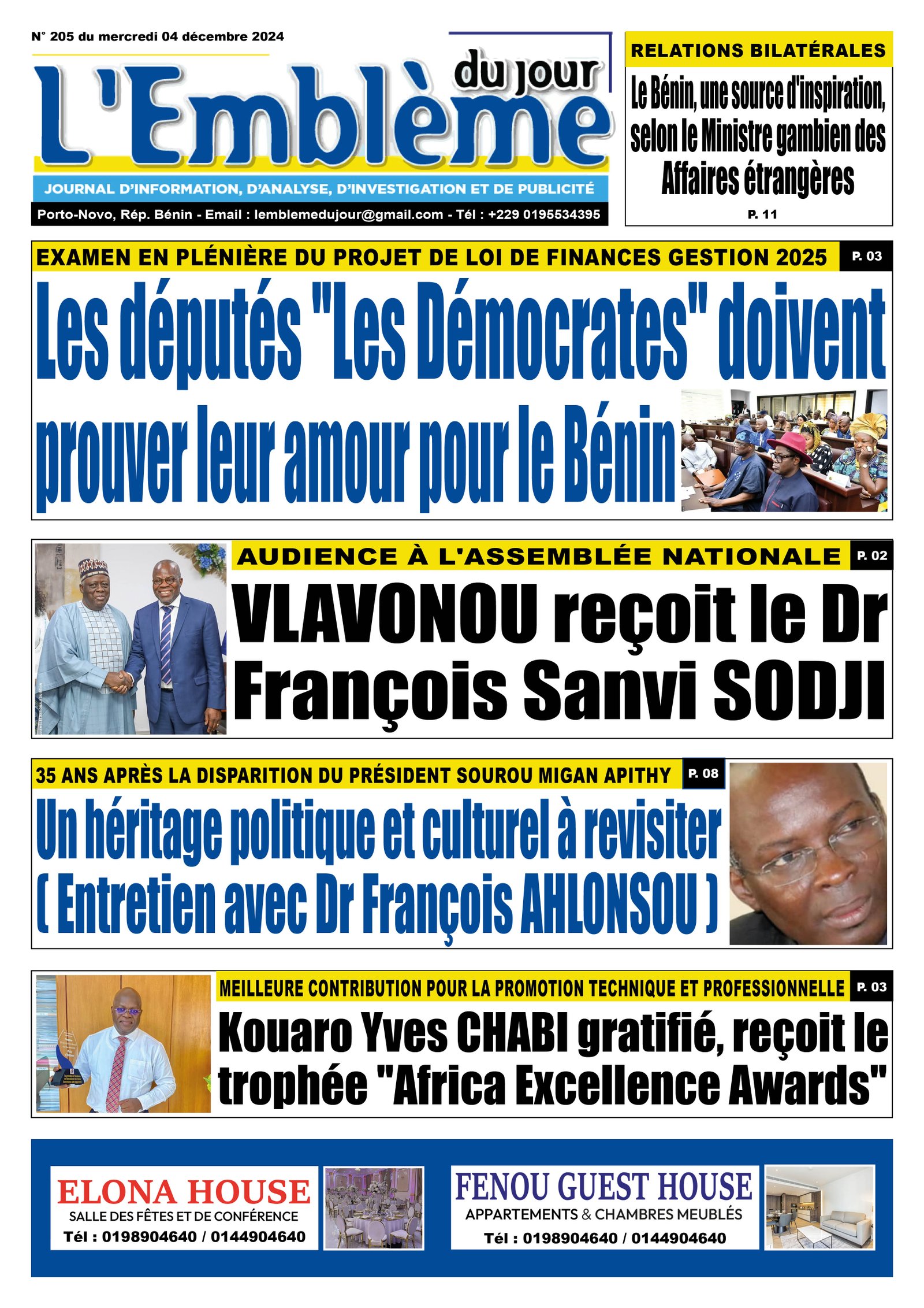 Parution du 04/12/2024