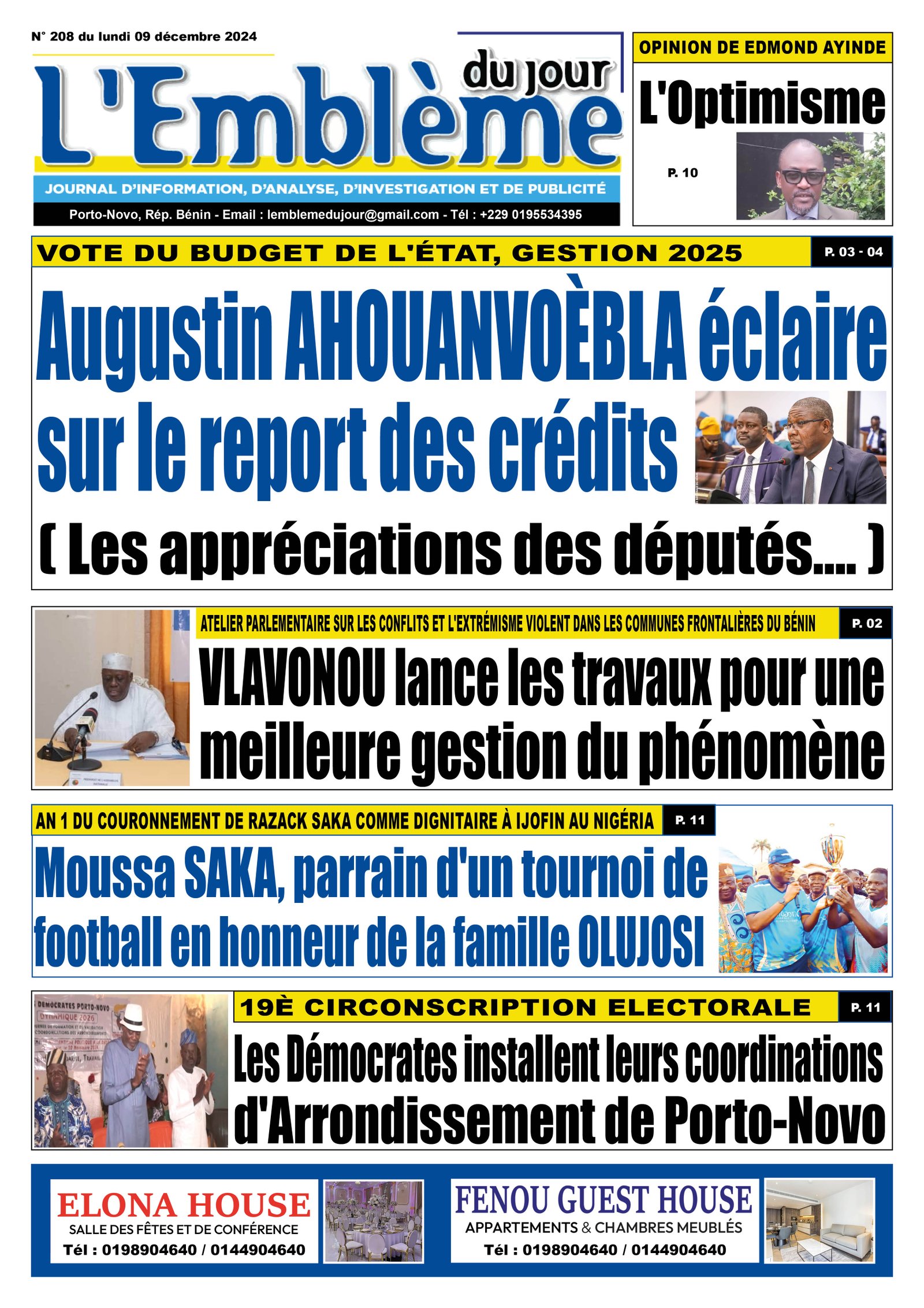 Parution du 09/12/2024