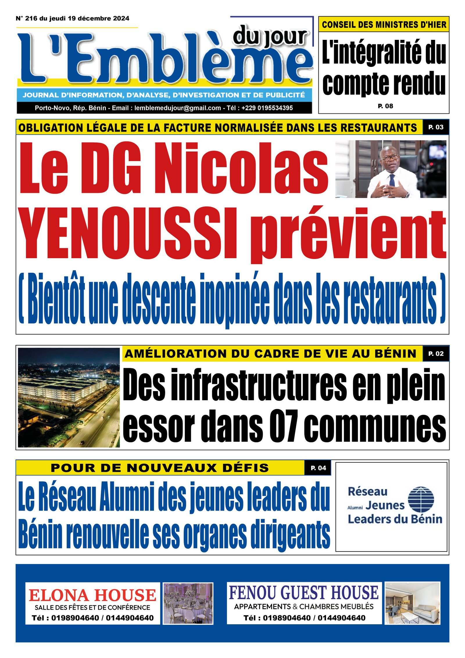Parution du 19/12/2024