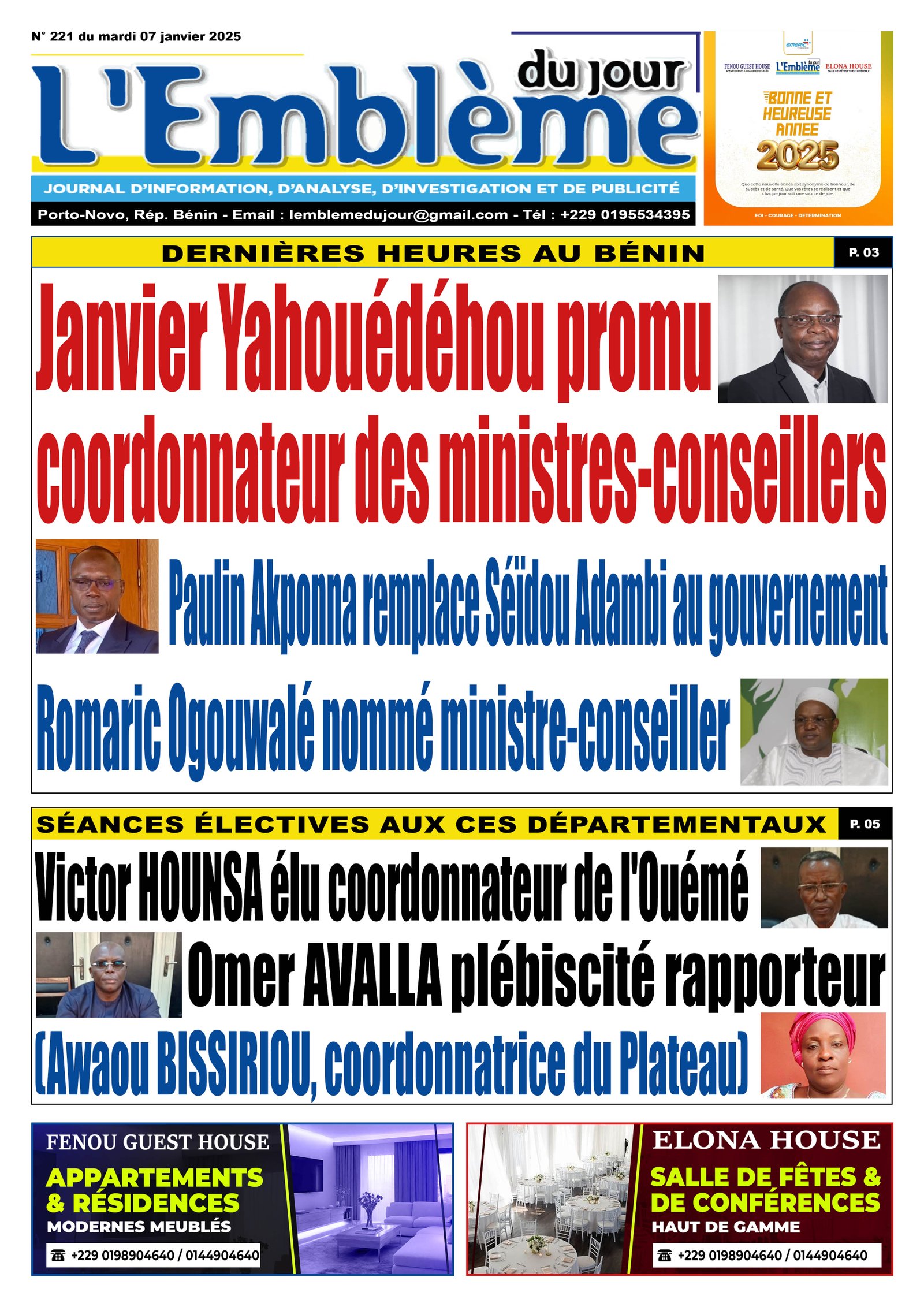 Parution du 07/01/2025