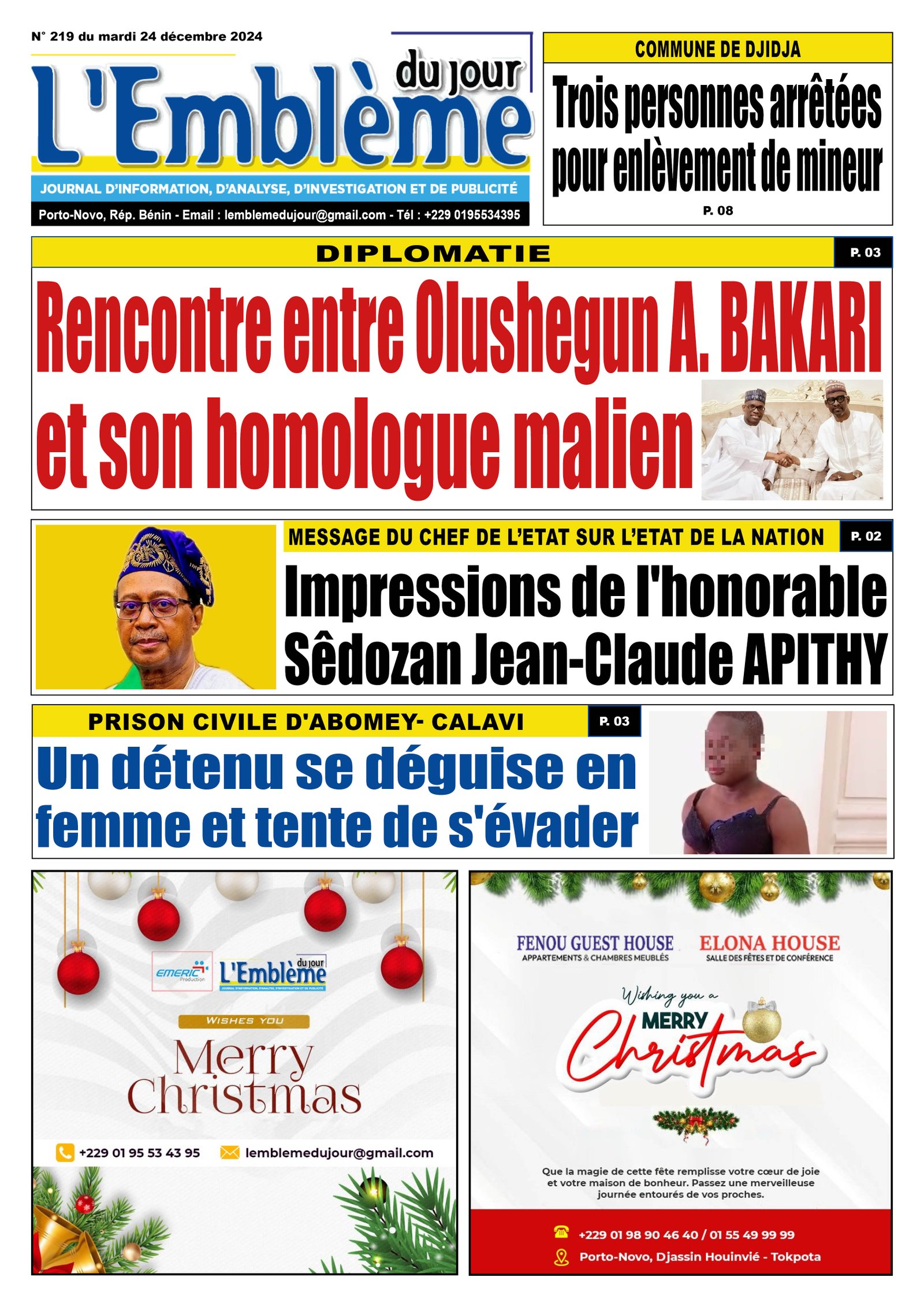 Parution du 24/12/2024