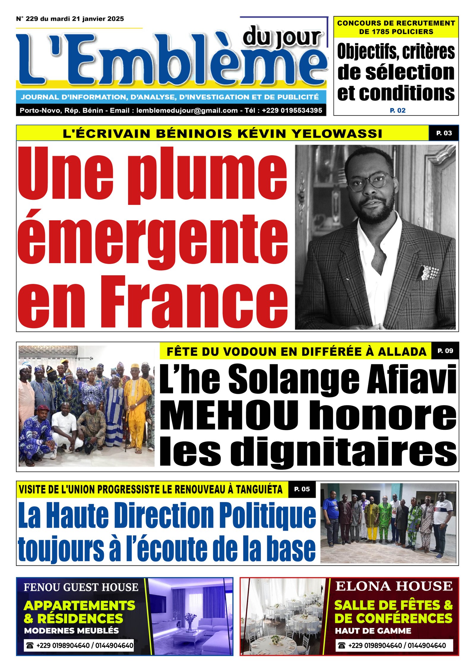Parution du 21/01/2025