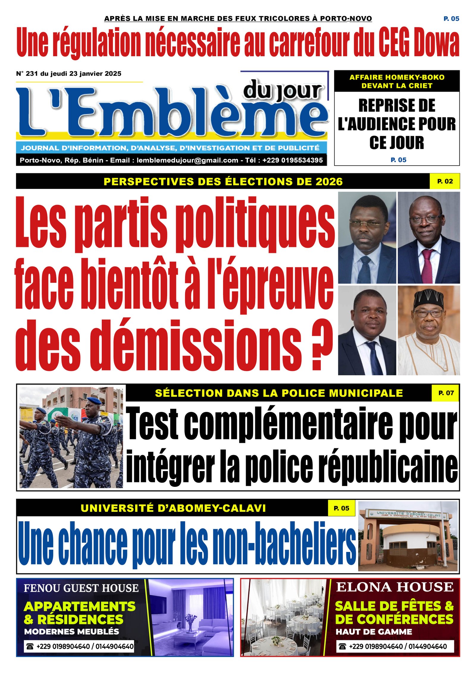 Parution du 23/01/2025