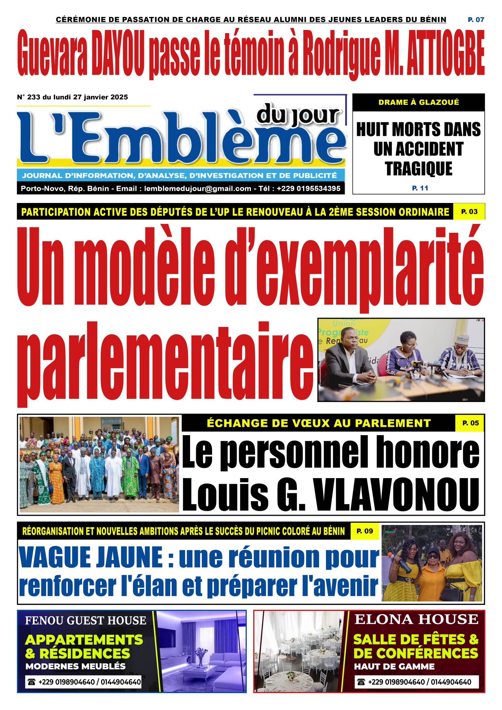 Parution du 27/01/2025