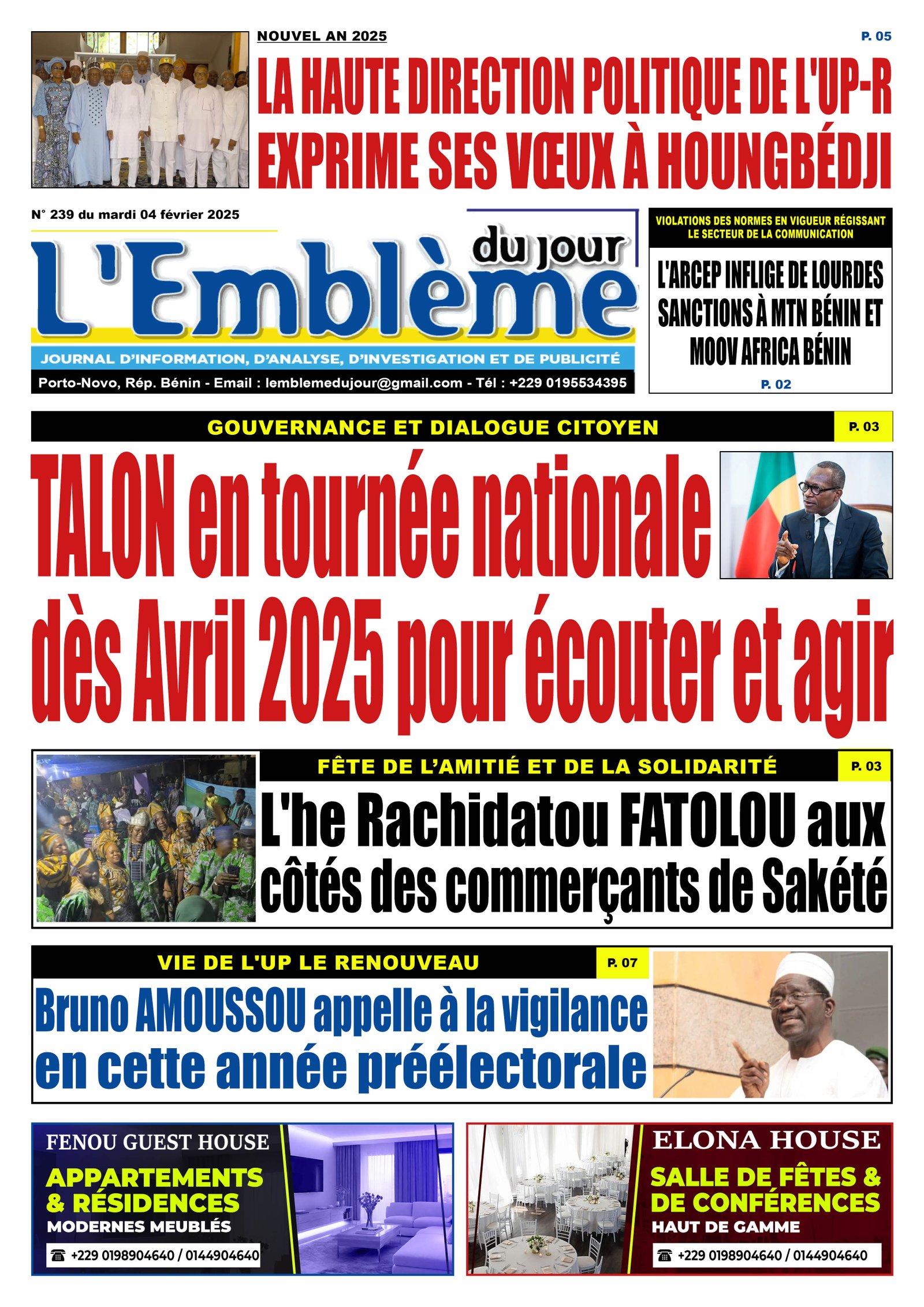 Parution du 04/02/2025