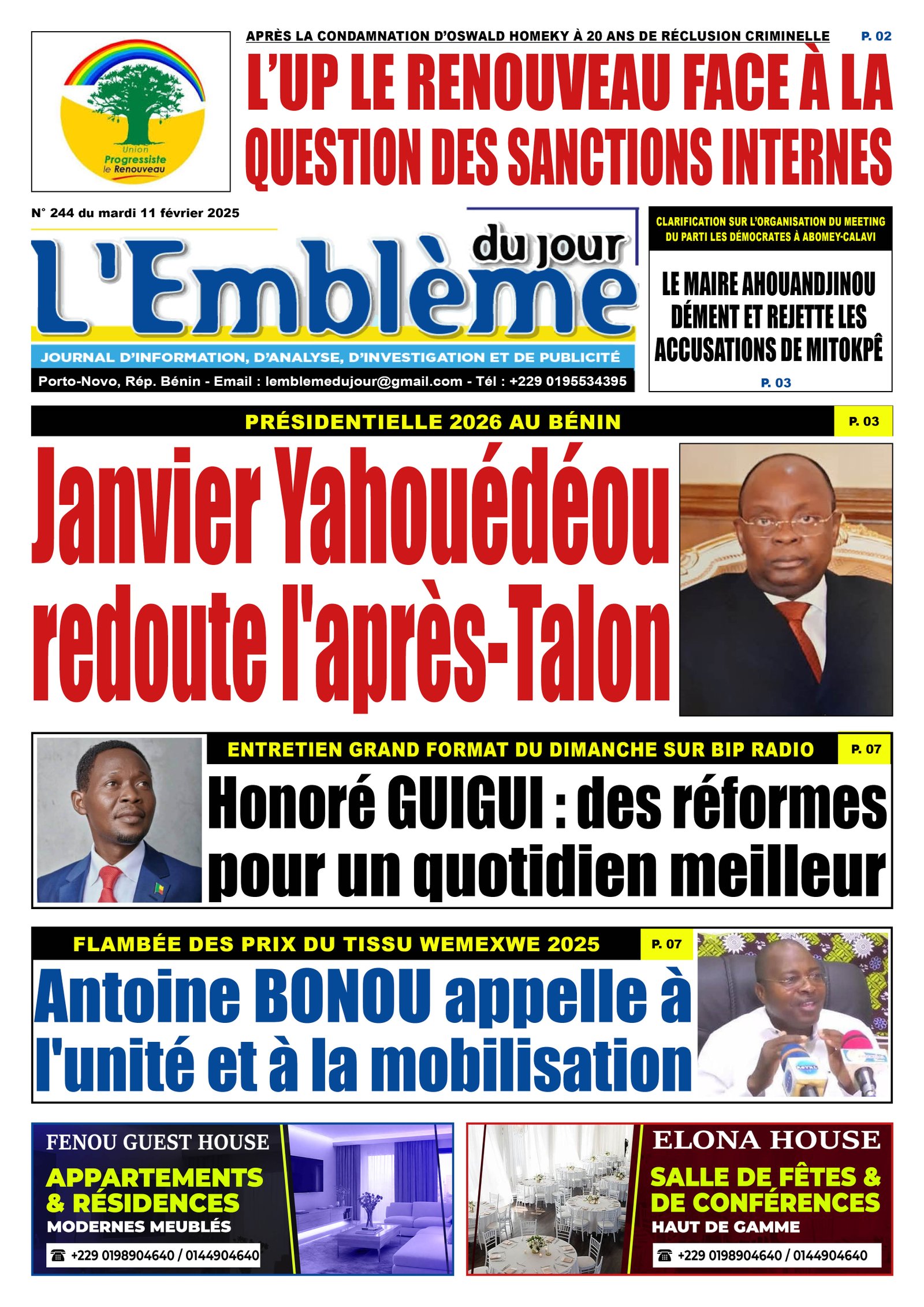 Parution du 11/02/2025