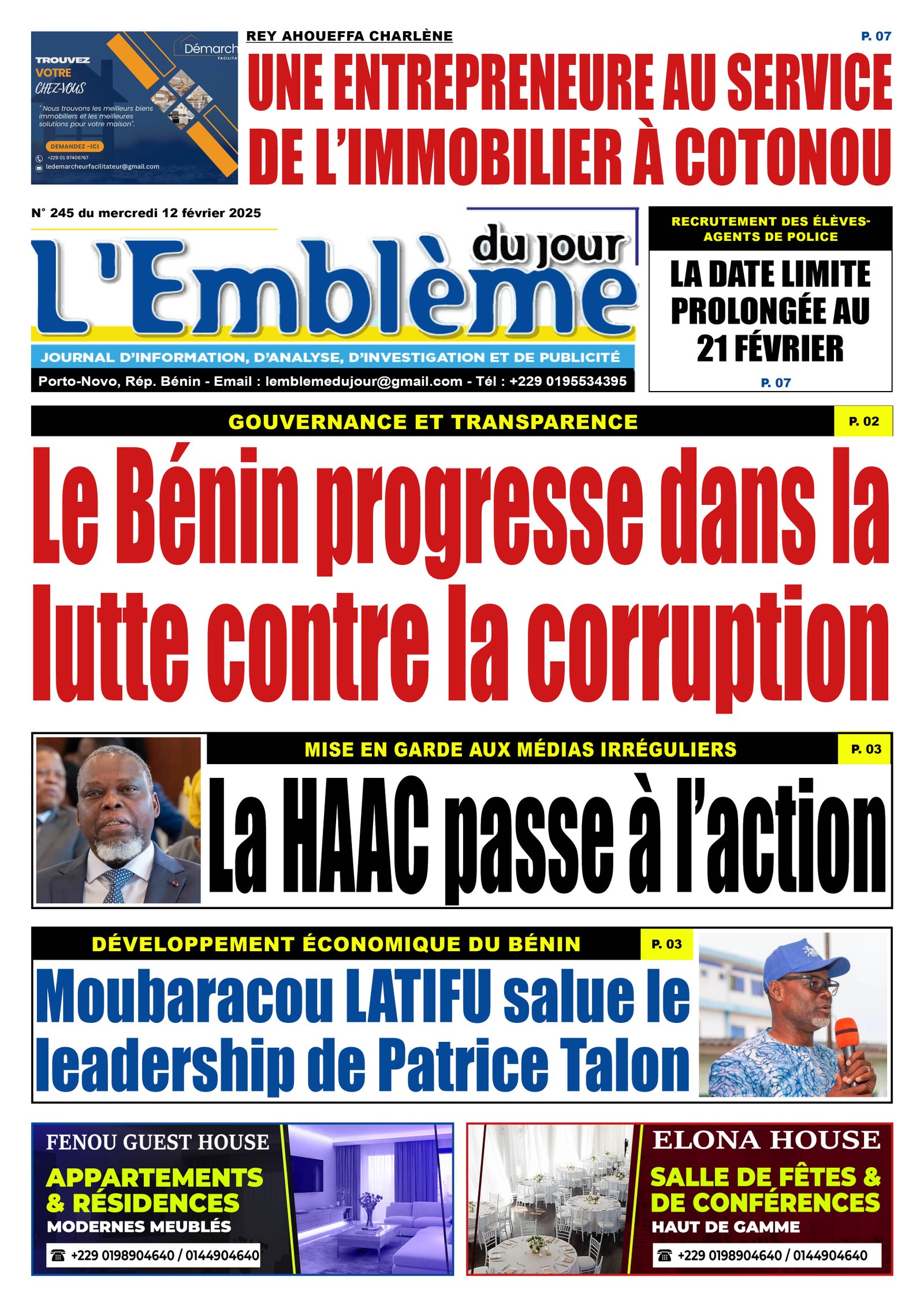 Parution du 12/02/2025