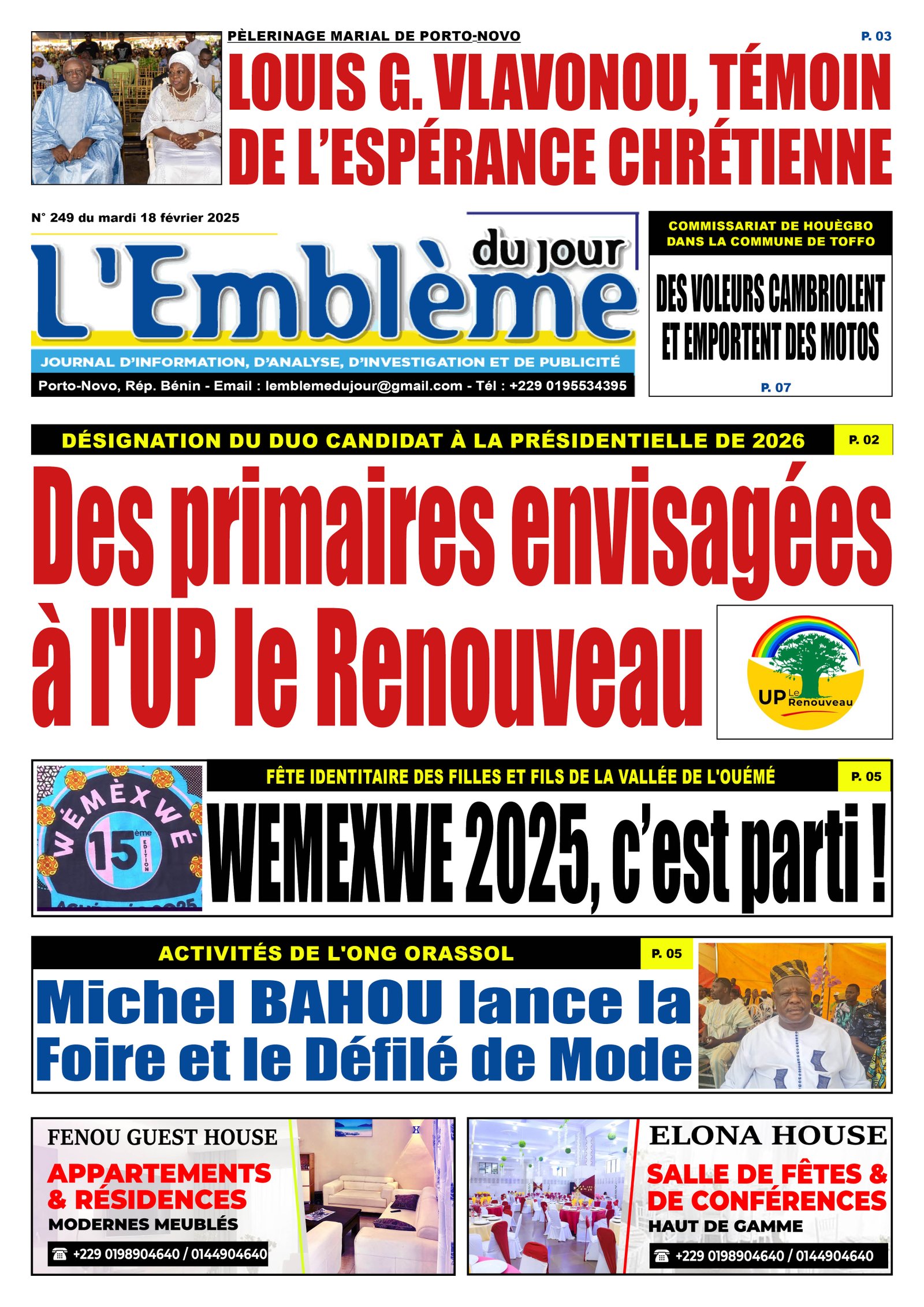 Parution du 18/02/2025