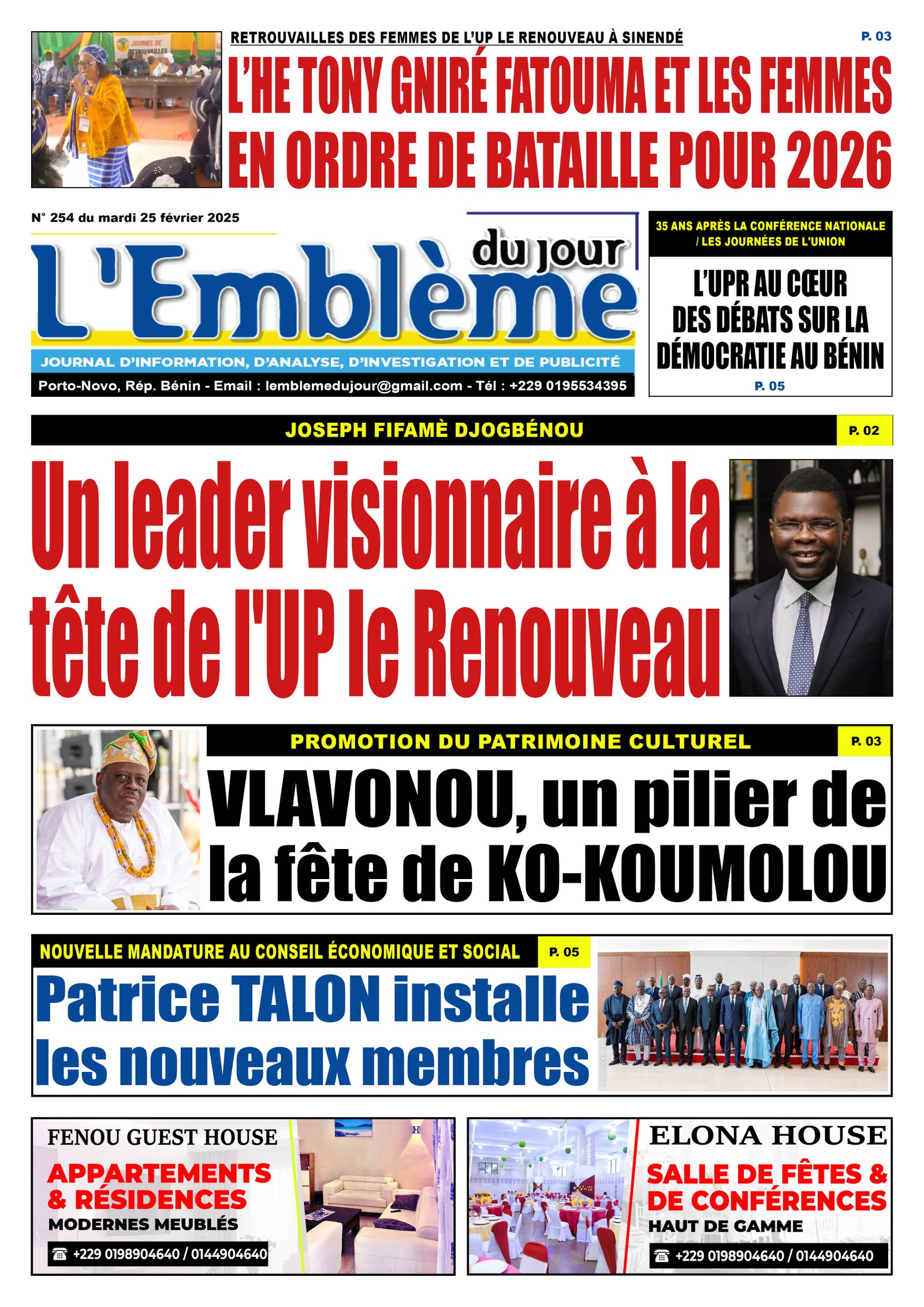 Parution du 25/02/2025