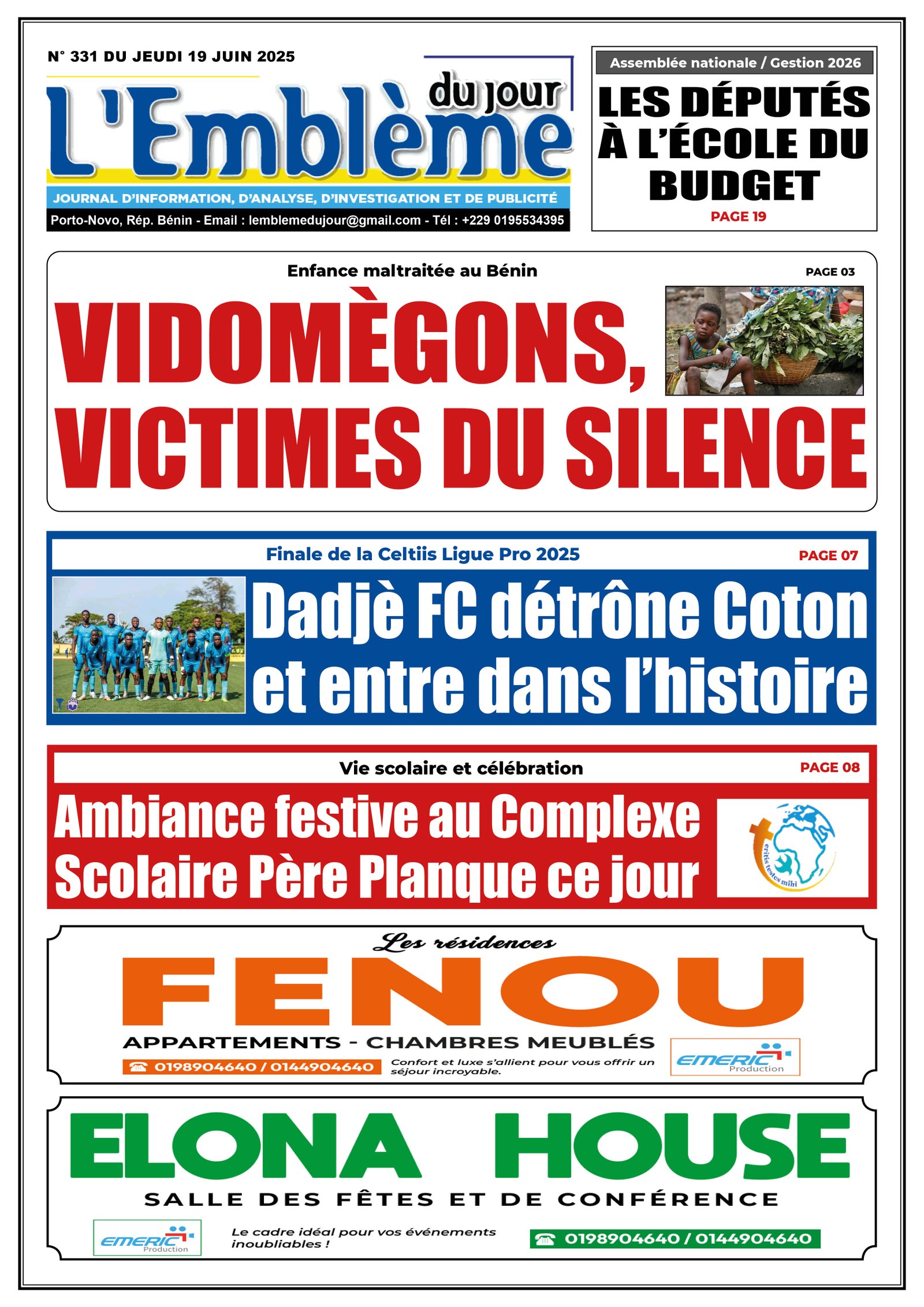 Parution du 19/06/2025