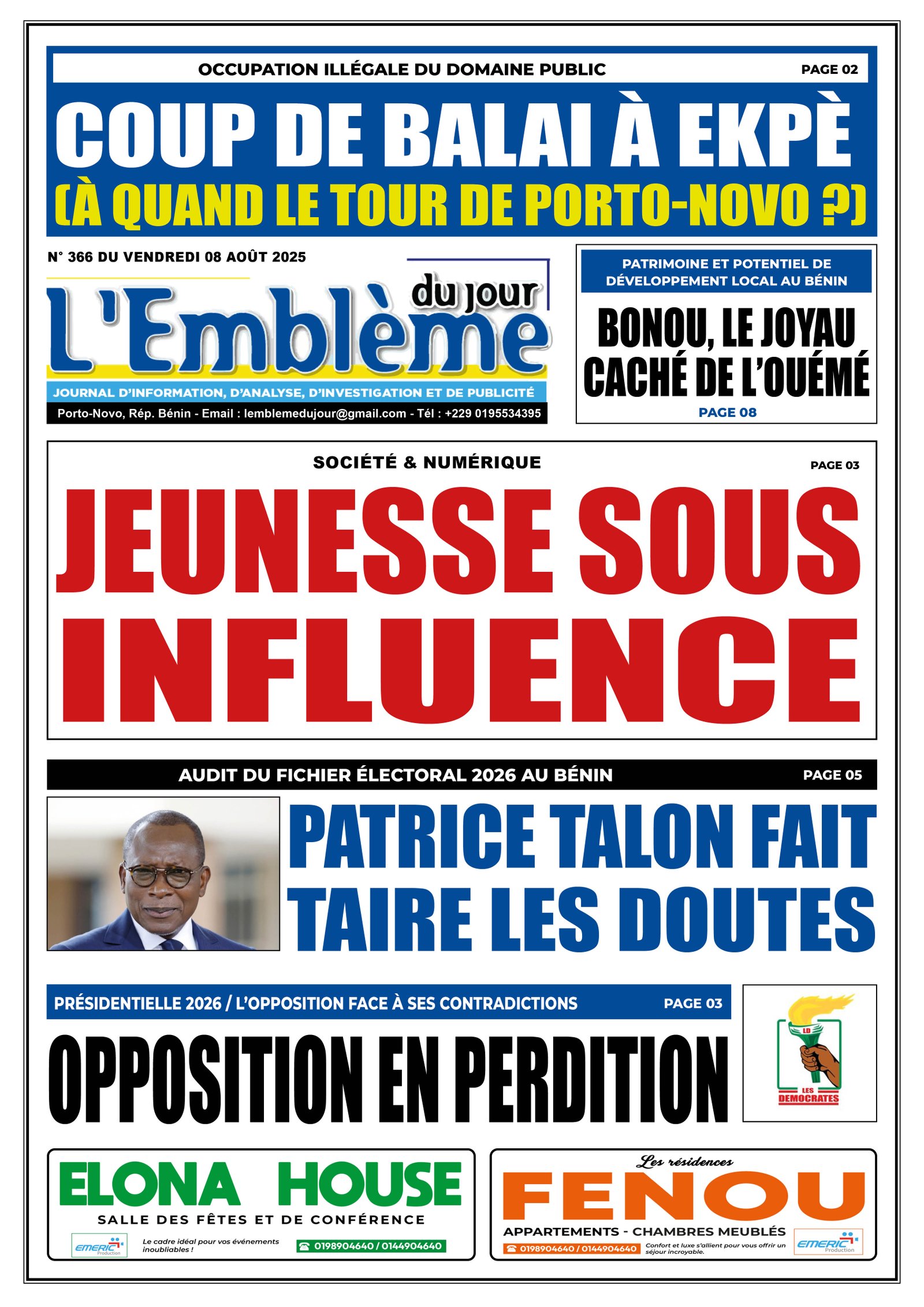 Parution du 08/08/2025