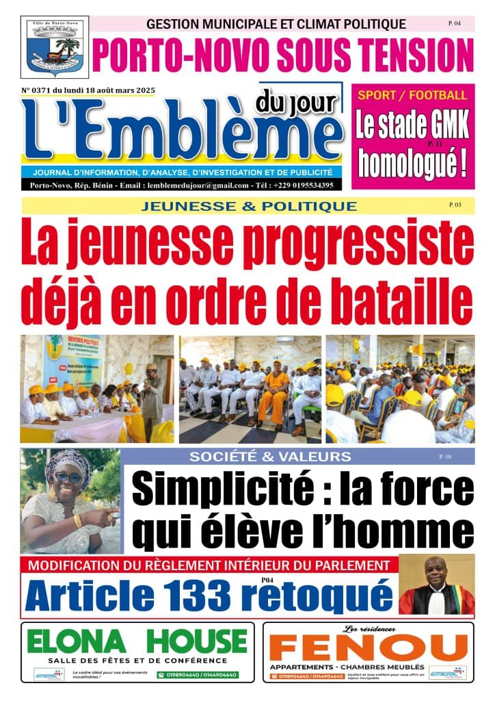 Parution du 18/08/2025
