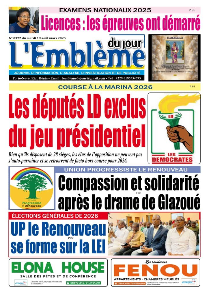 Parution du 19/08/2025