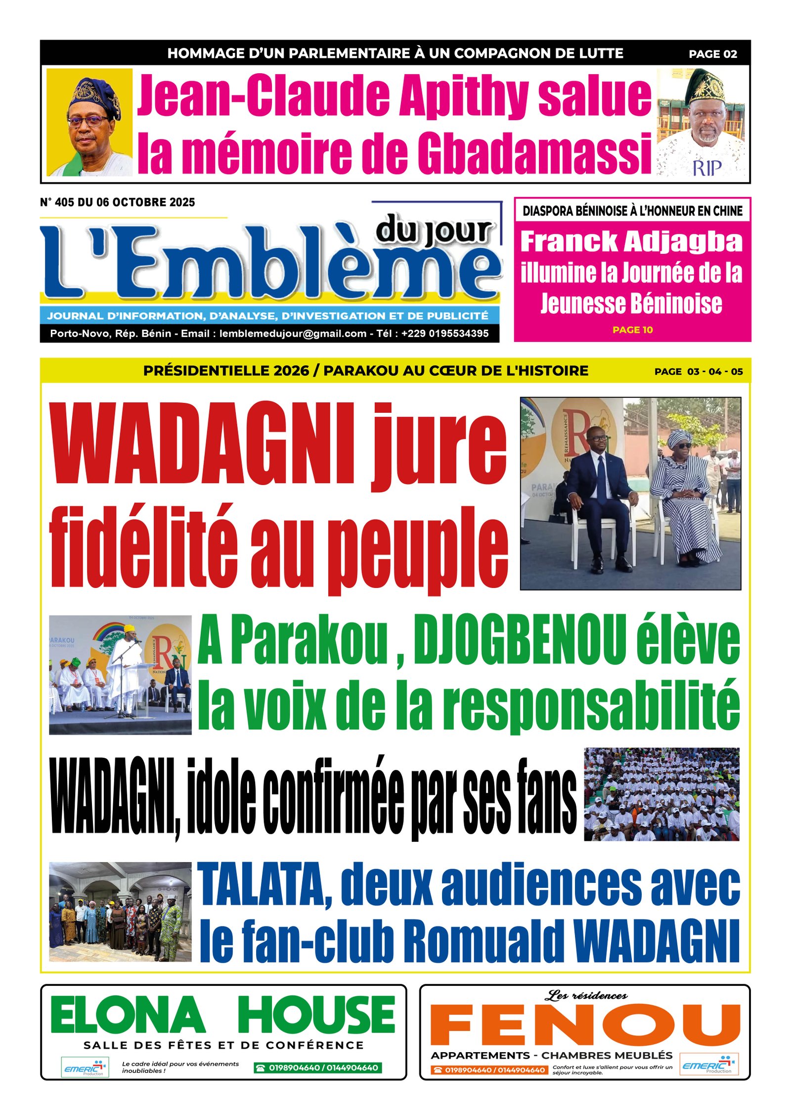 Parution du 06/10/2025