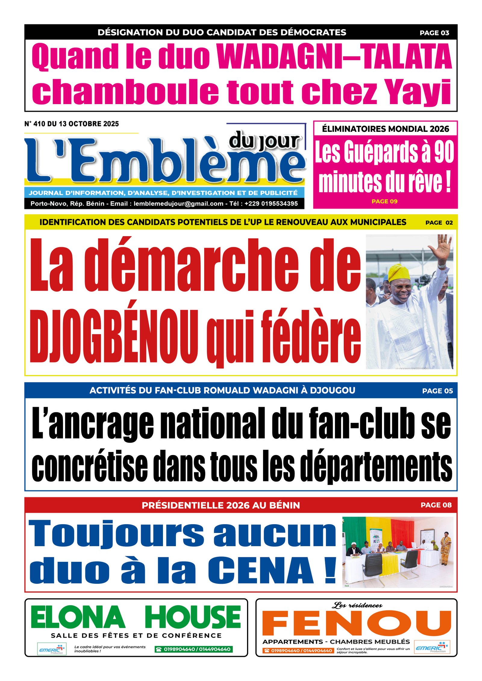 Parution du 13/10/2025