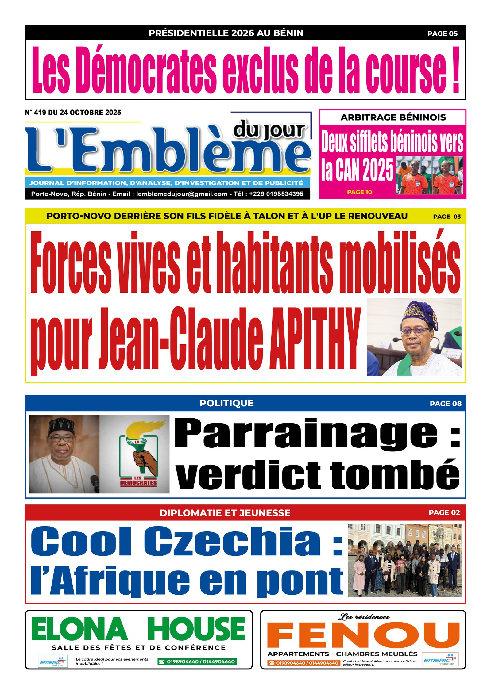 Parution du 24/10/2025