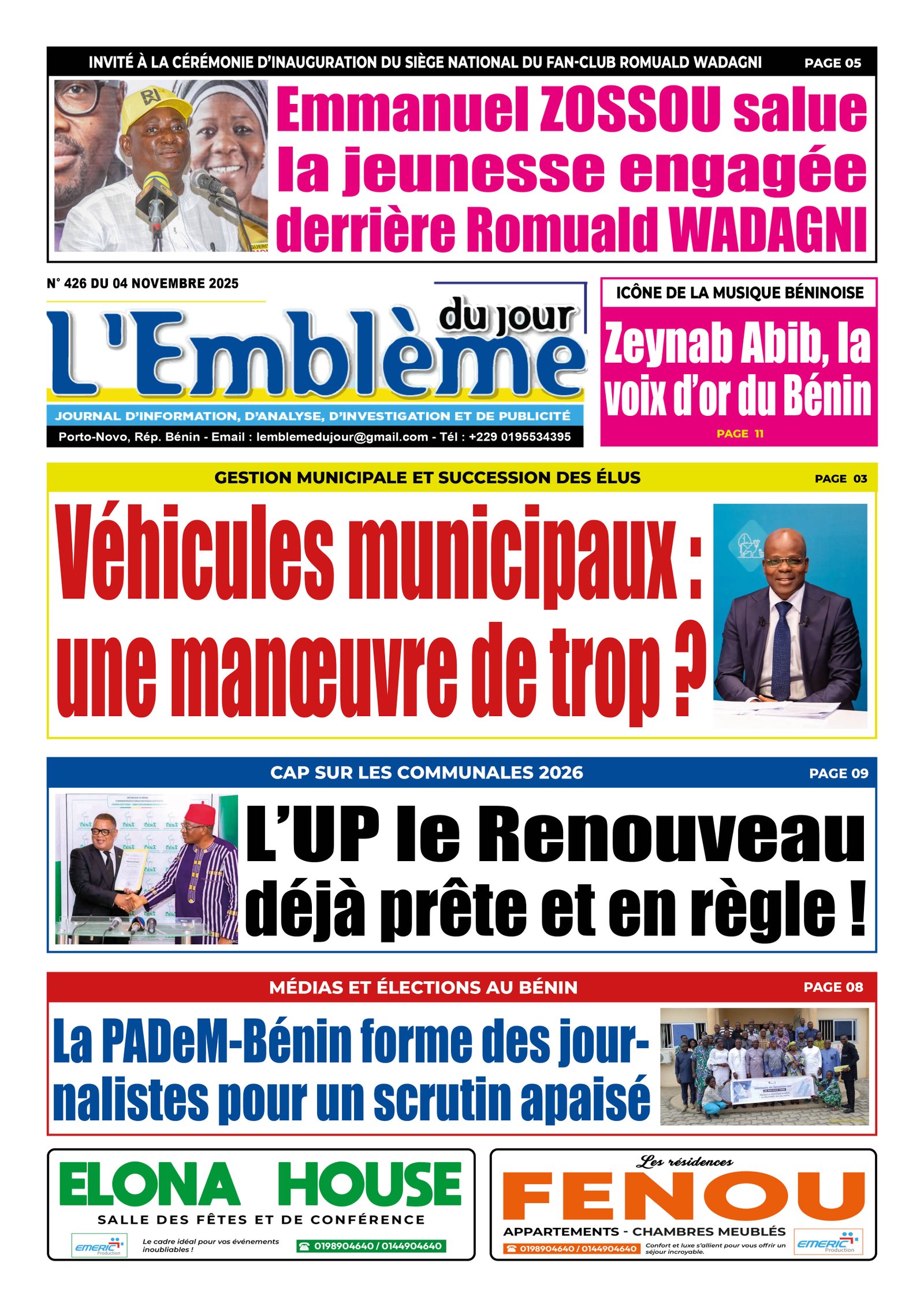 Parution du 04/11/2025