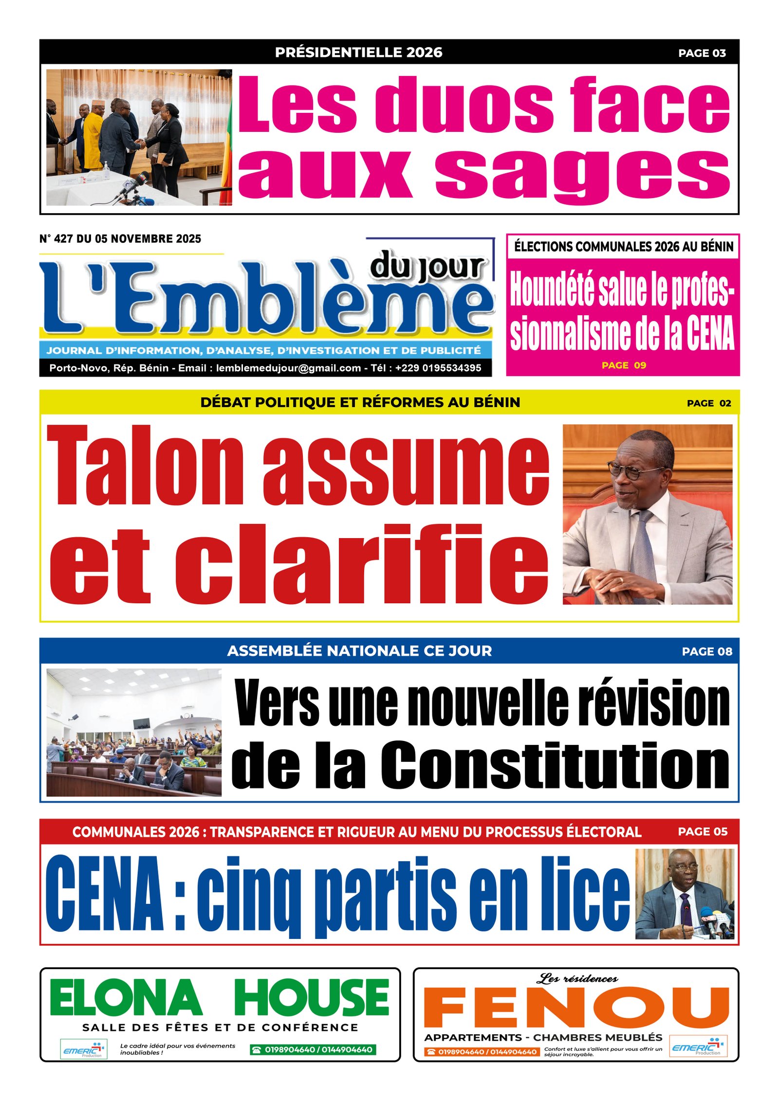 Parution du 04/11/2025