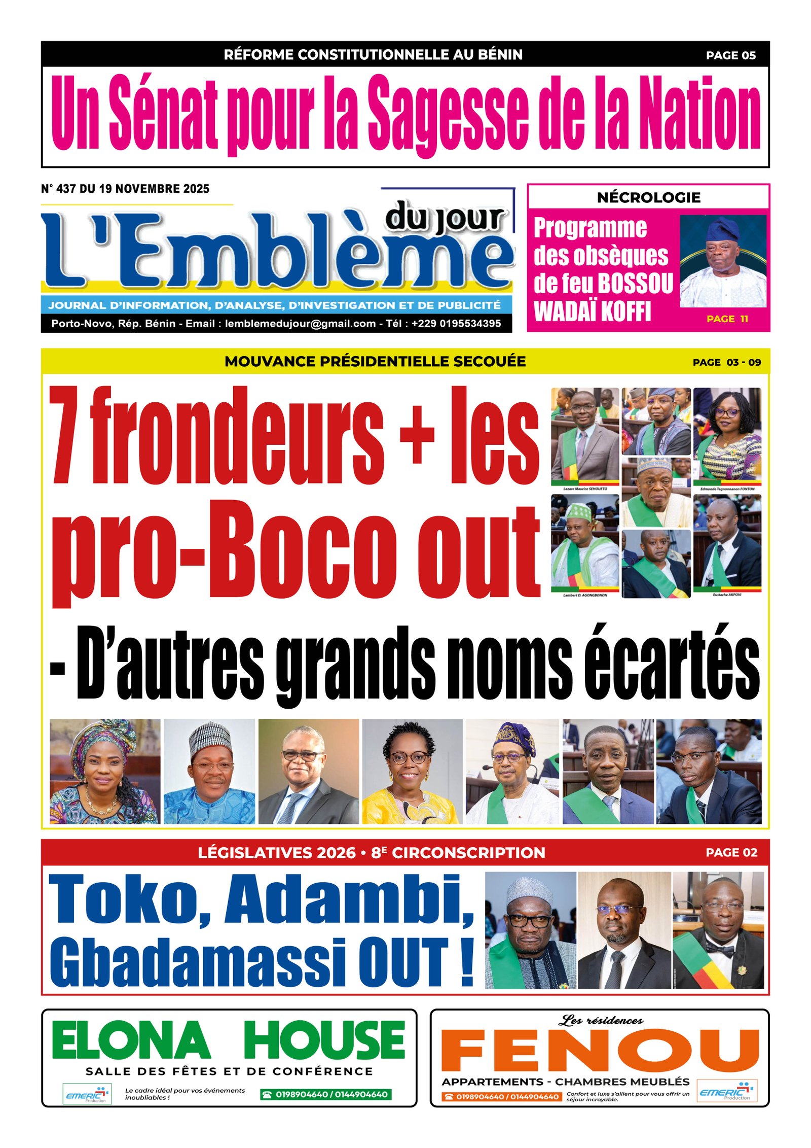 Parution du 19/11/2025