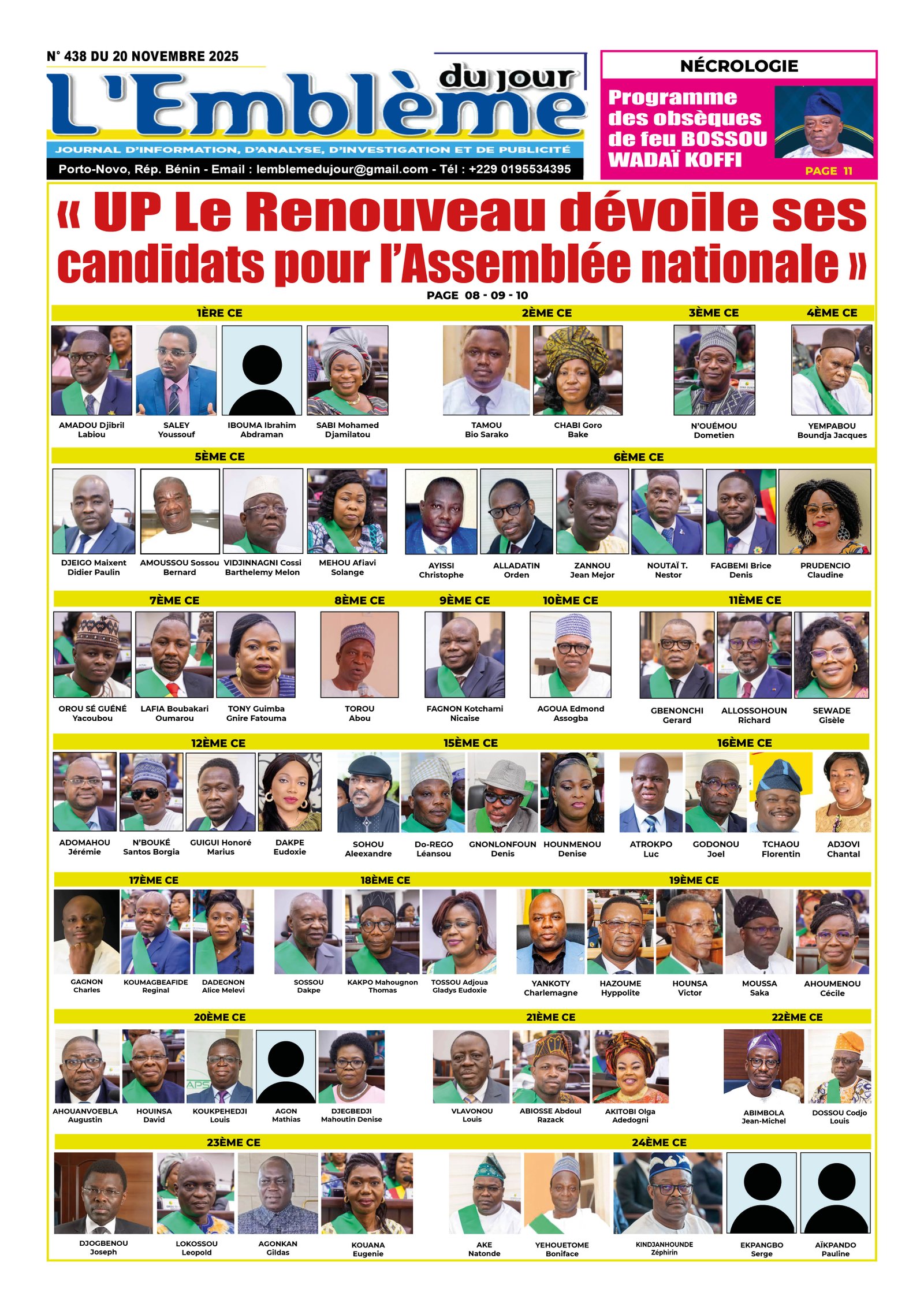 Parution du 20/11/2025