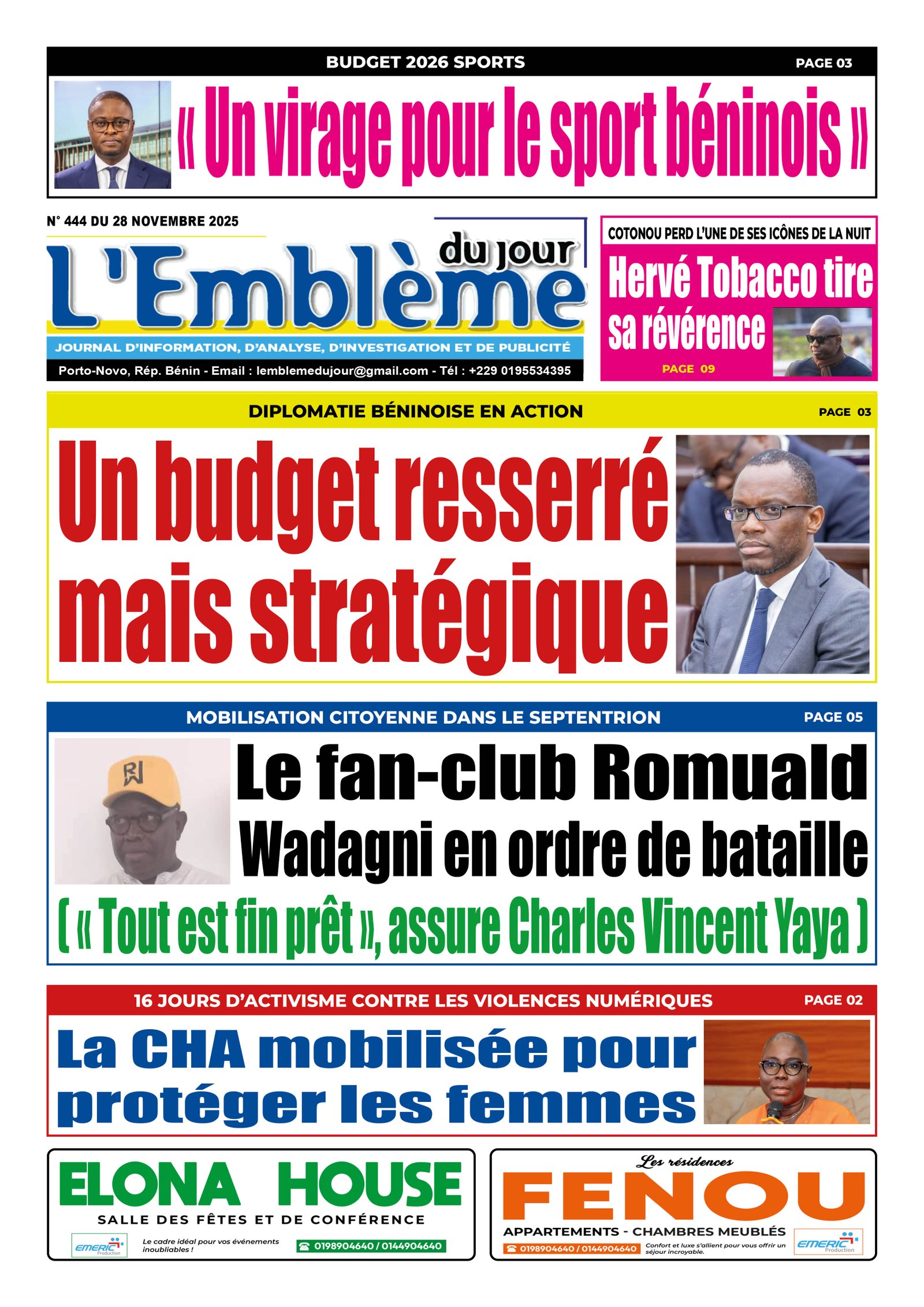 Parution du 28/11/2025