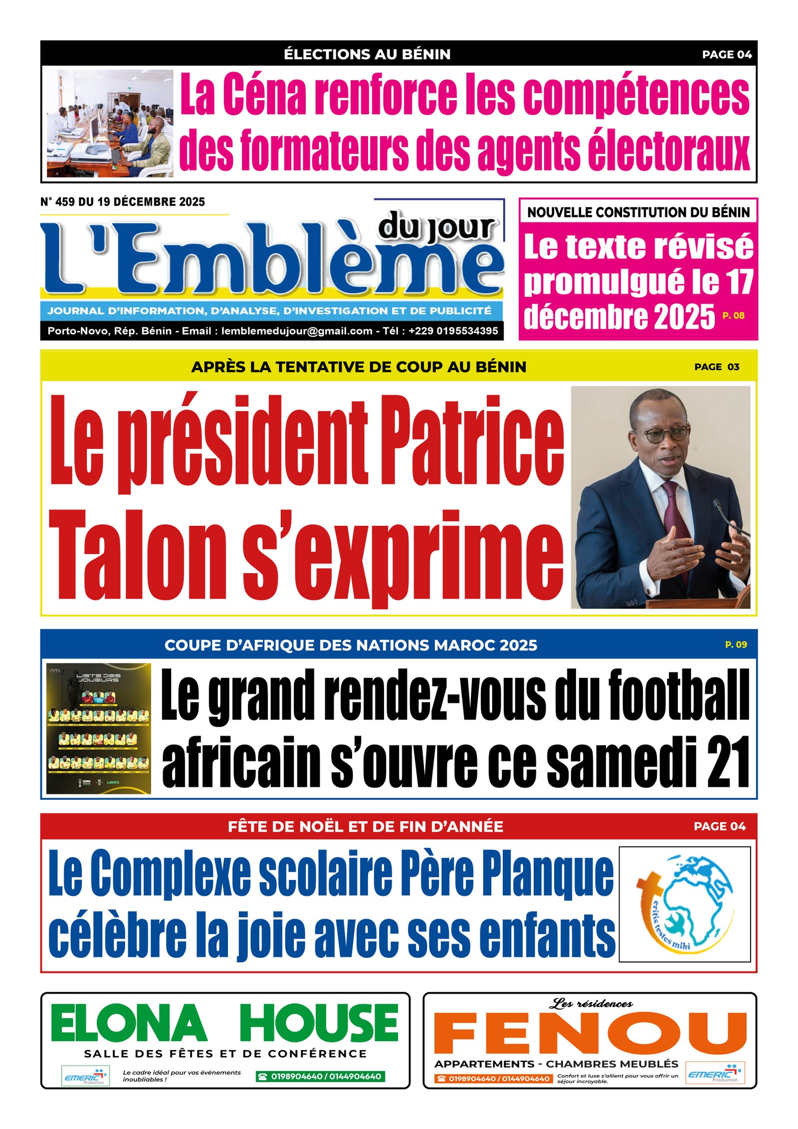 Parution du 19/12/2025