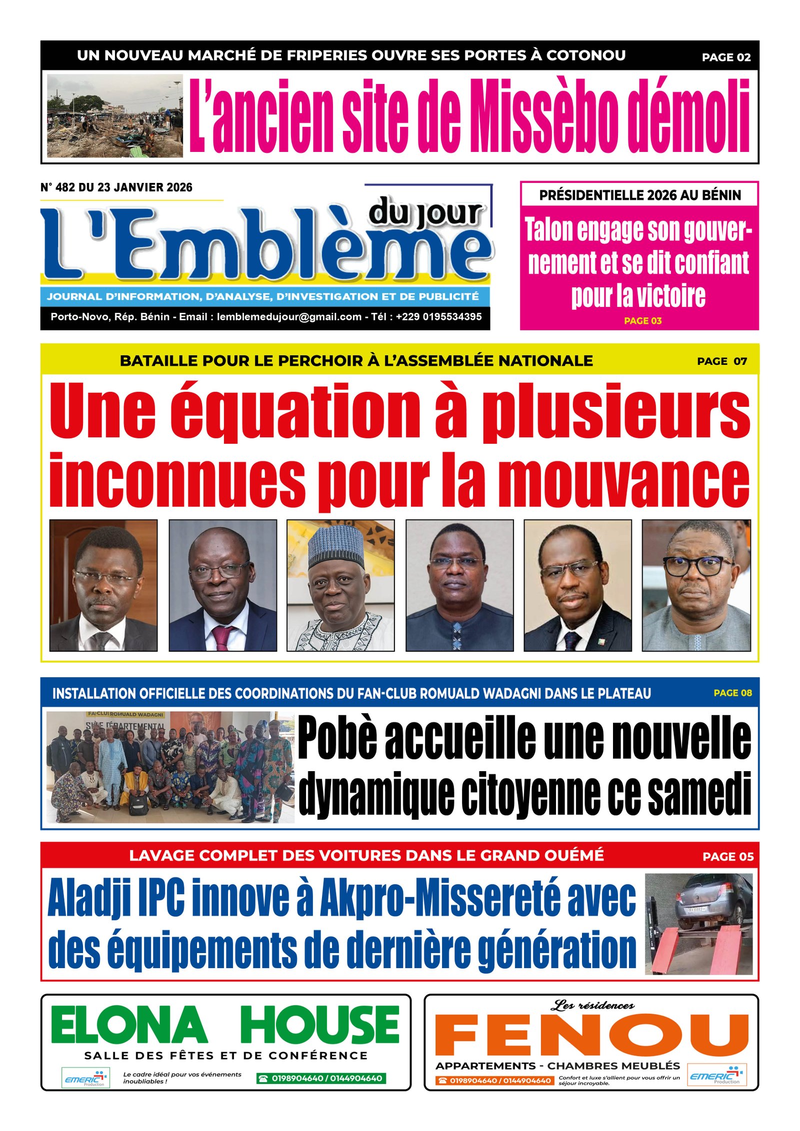 Parution du 23/01/2026