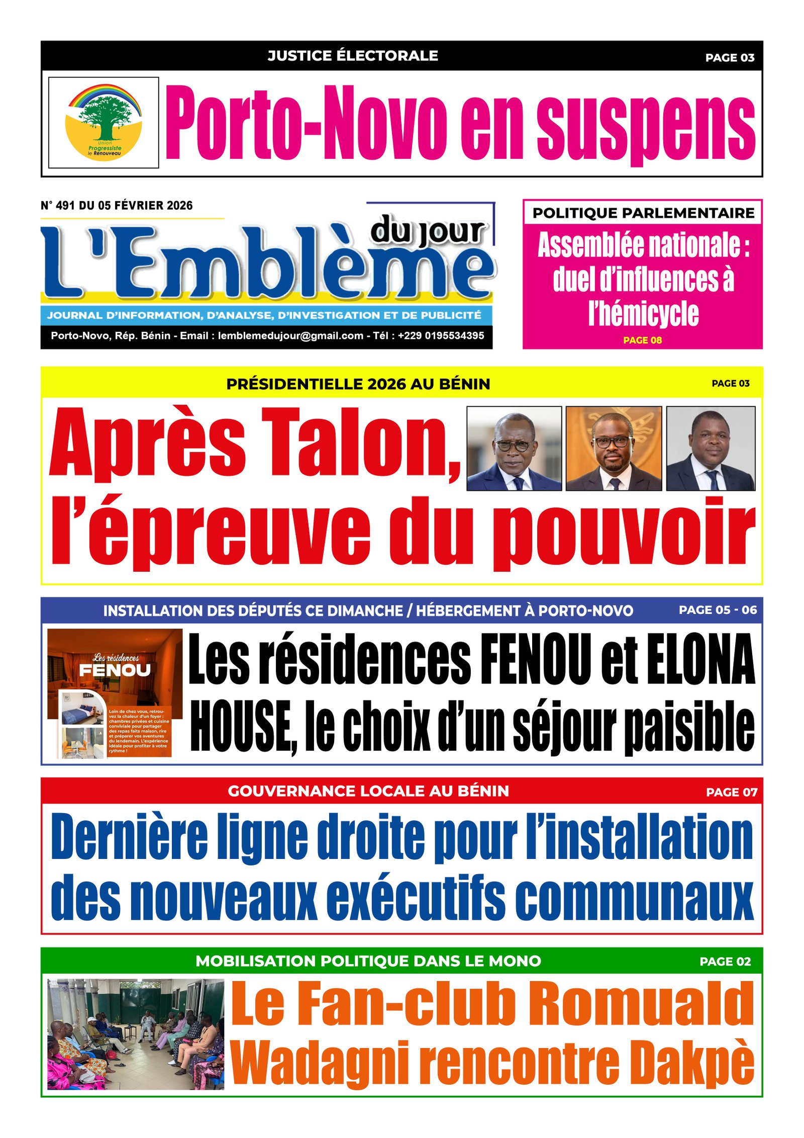 Parution du 05/02/2026