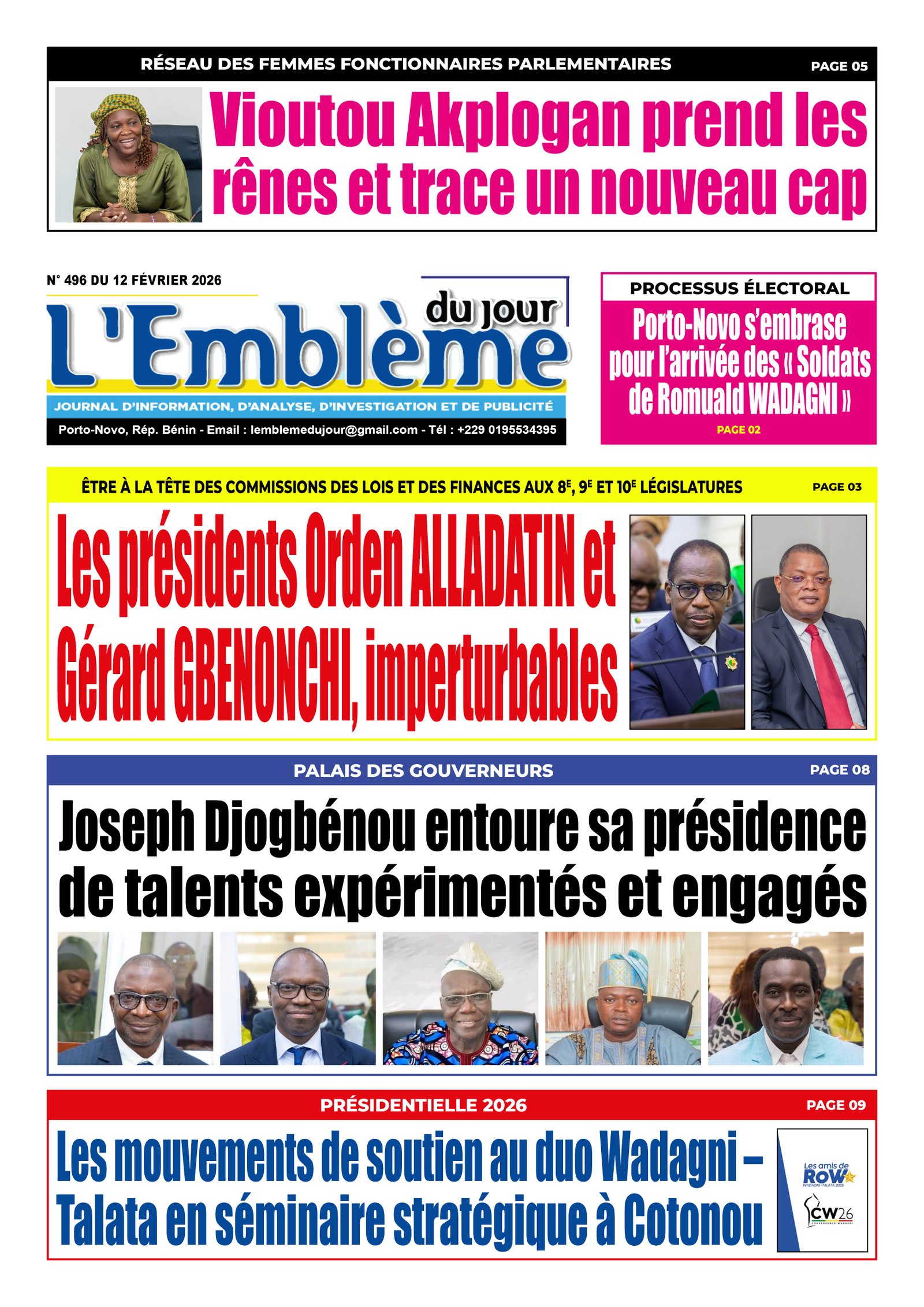 Parution du 13/02/2026