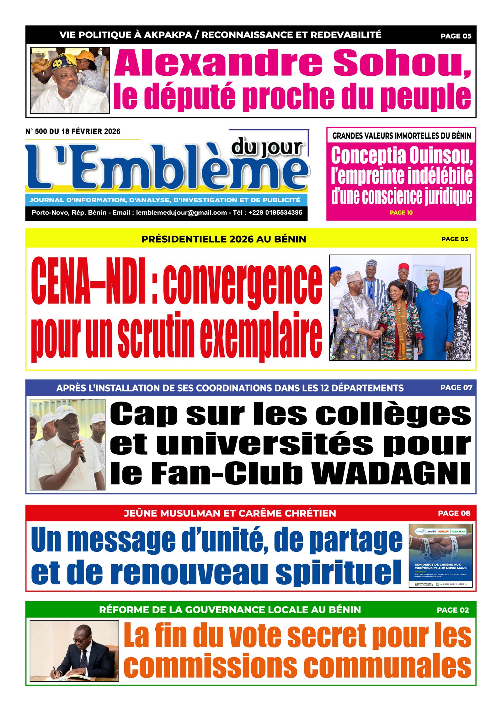 Parution du 18/02/2026