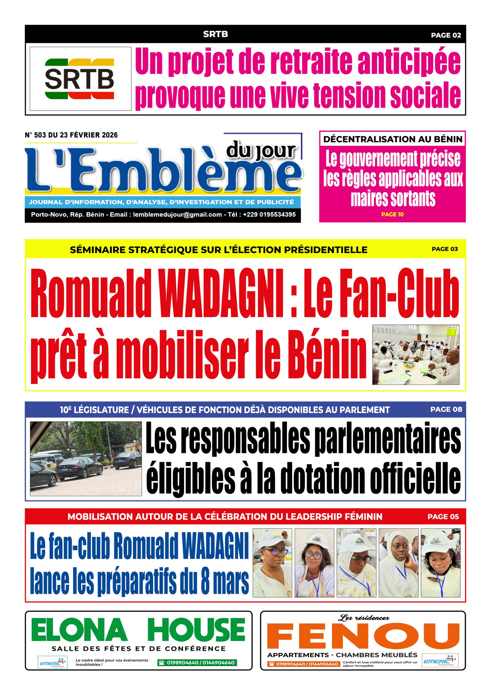 Parution du 23/02/2026