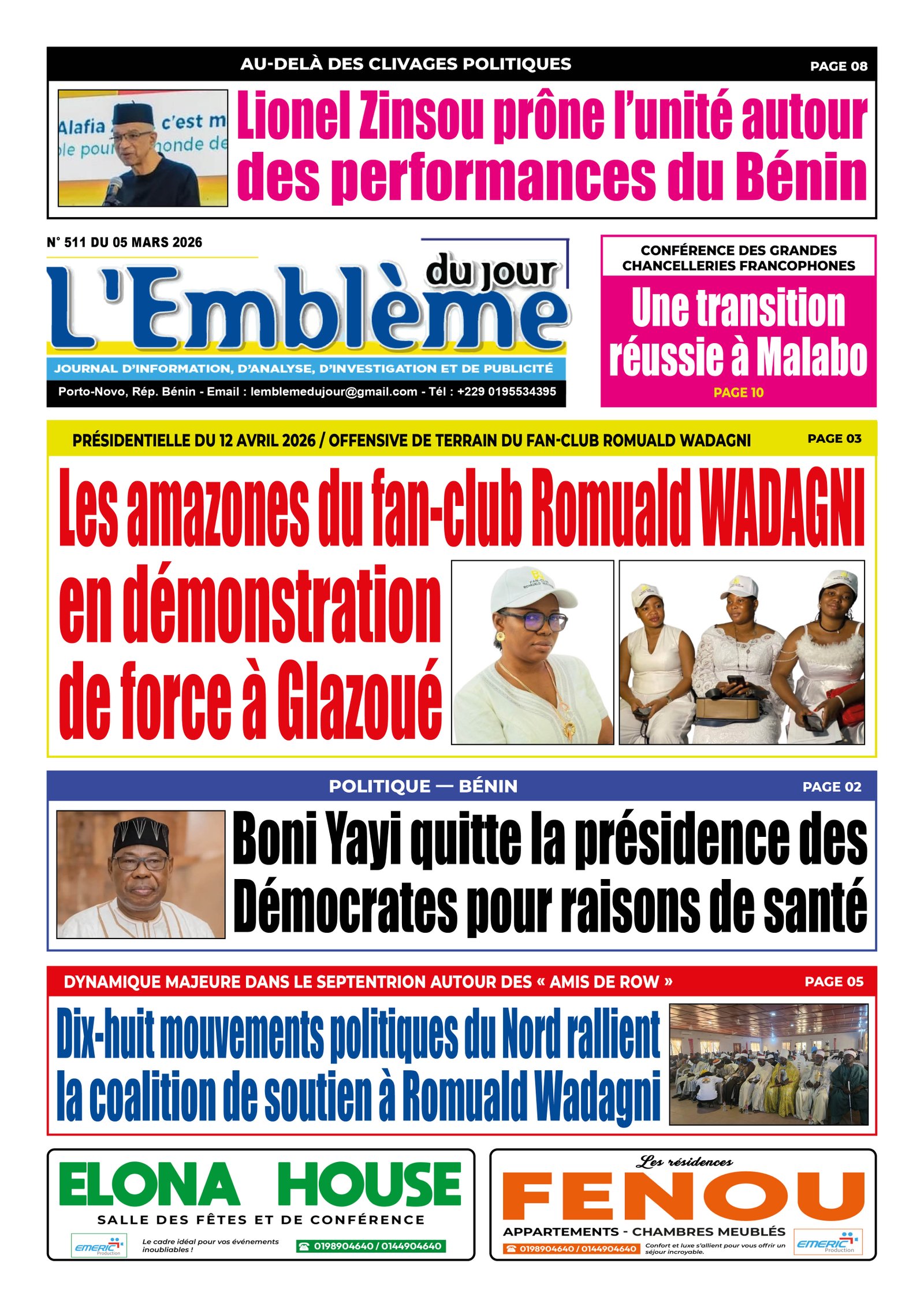 Parution du 05/03/2026