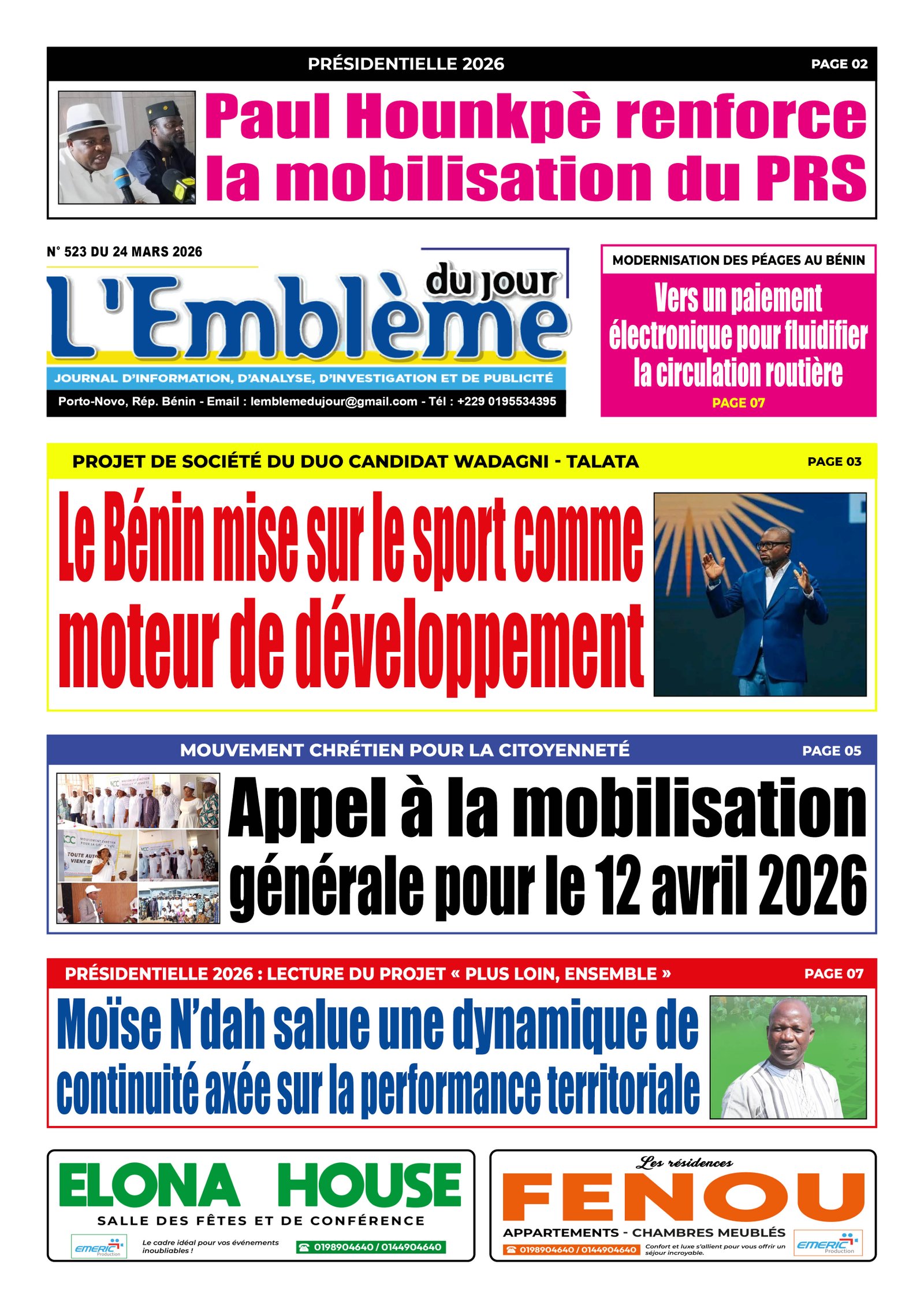 Parution du 24/03/2026