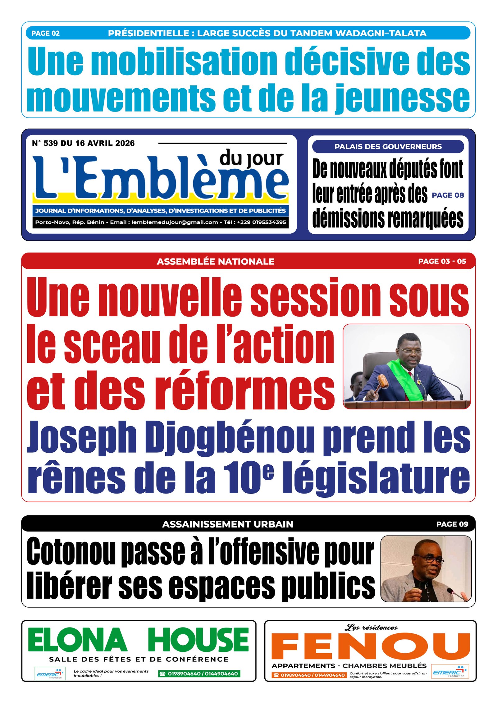Parution du 16/04/2026