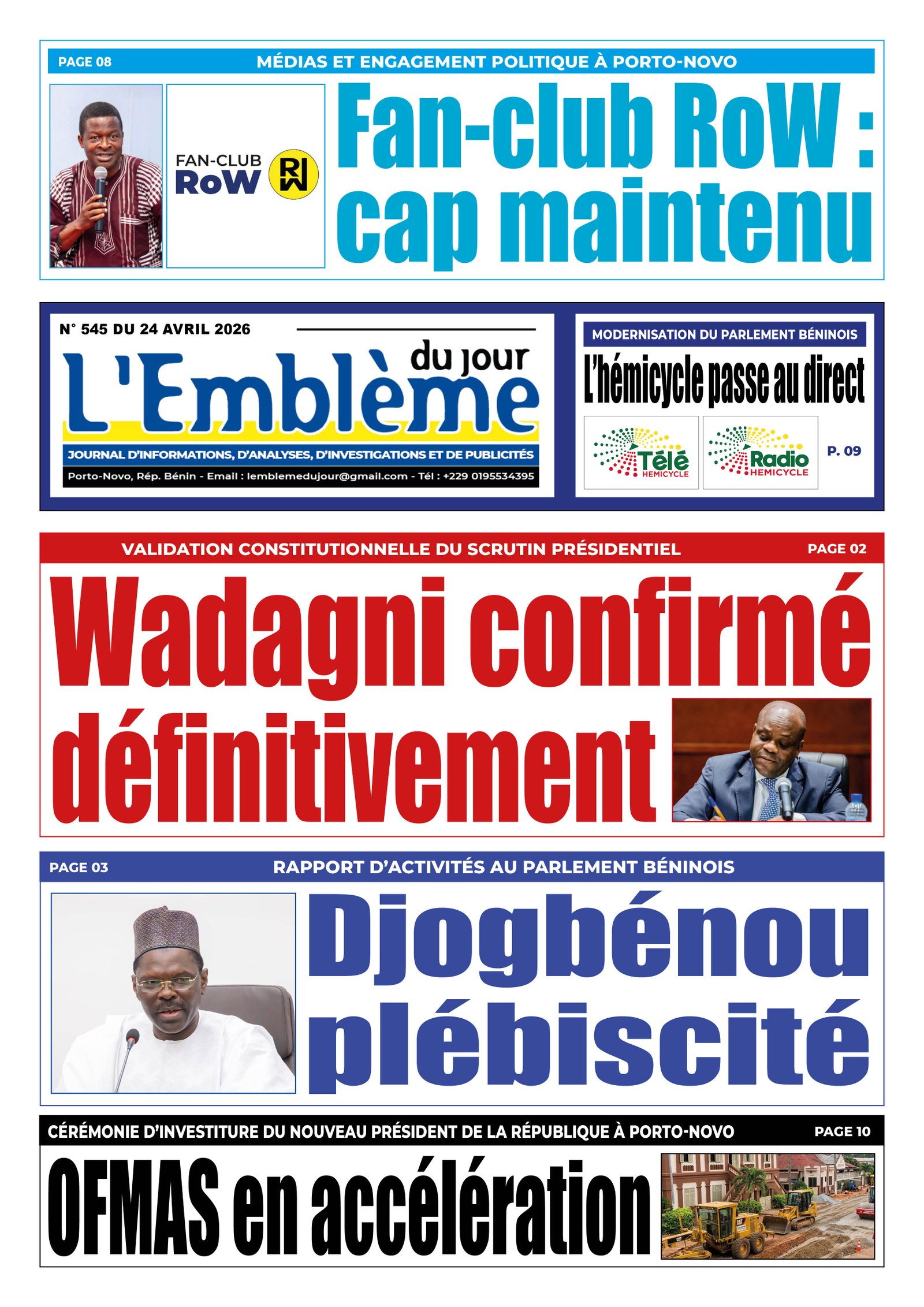 Parution du 24/04/2026