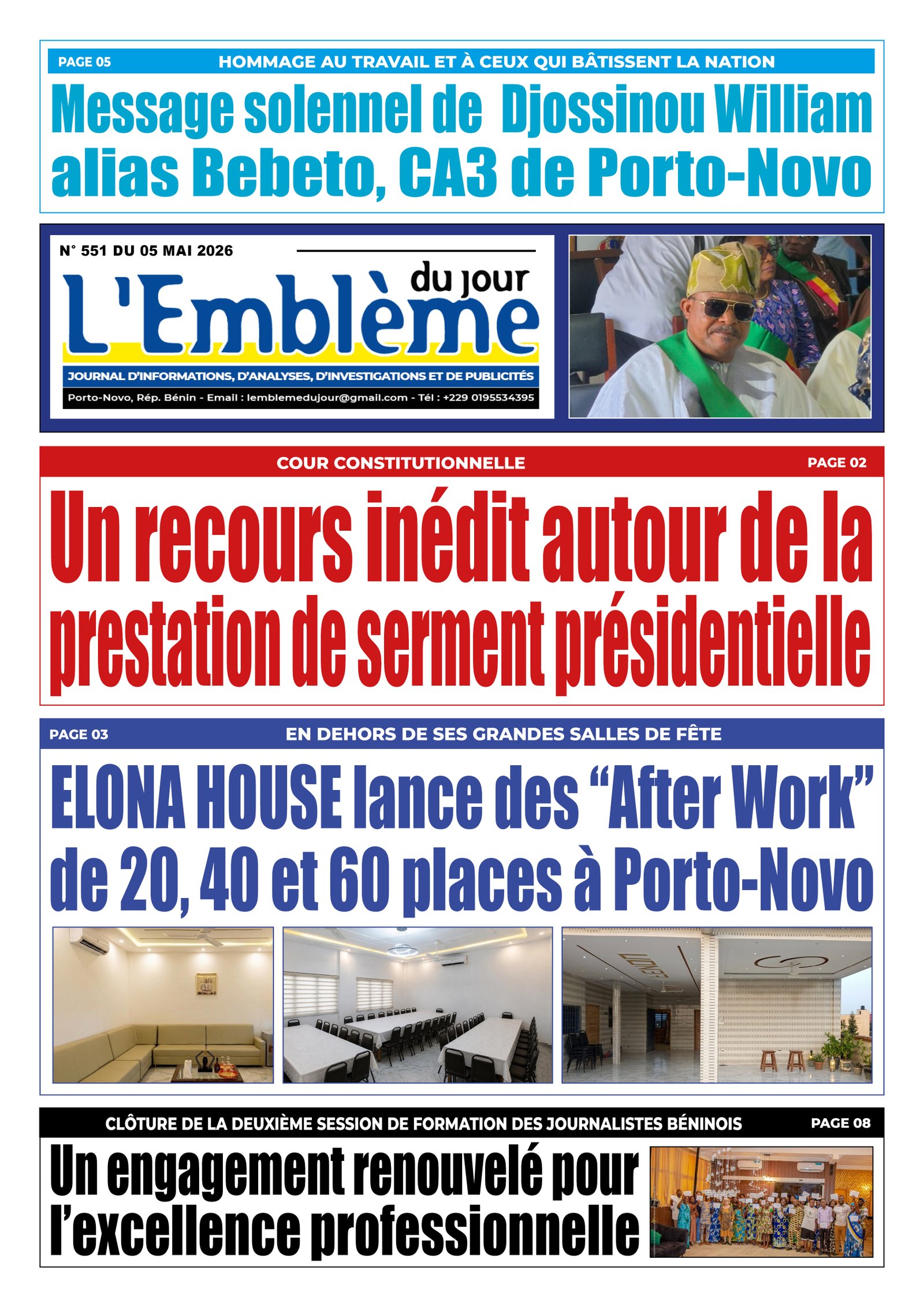 Parution du 05/05/2026