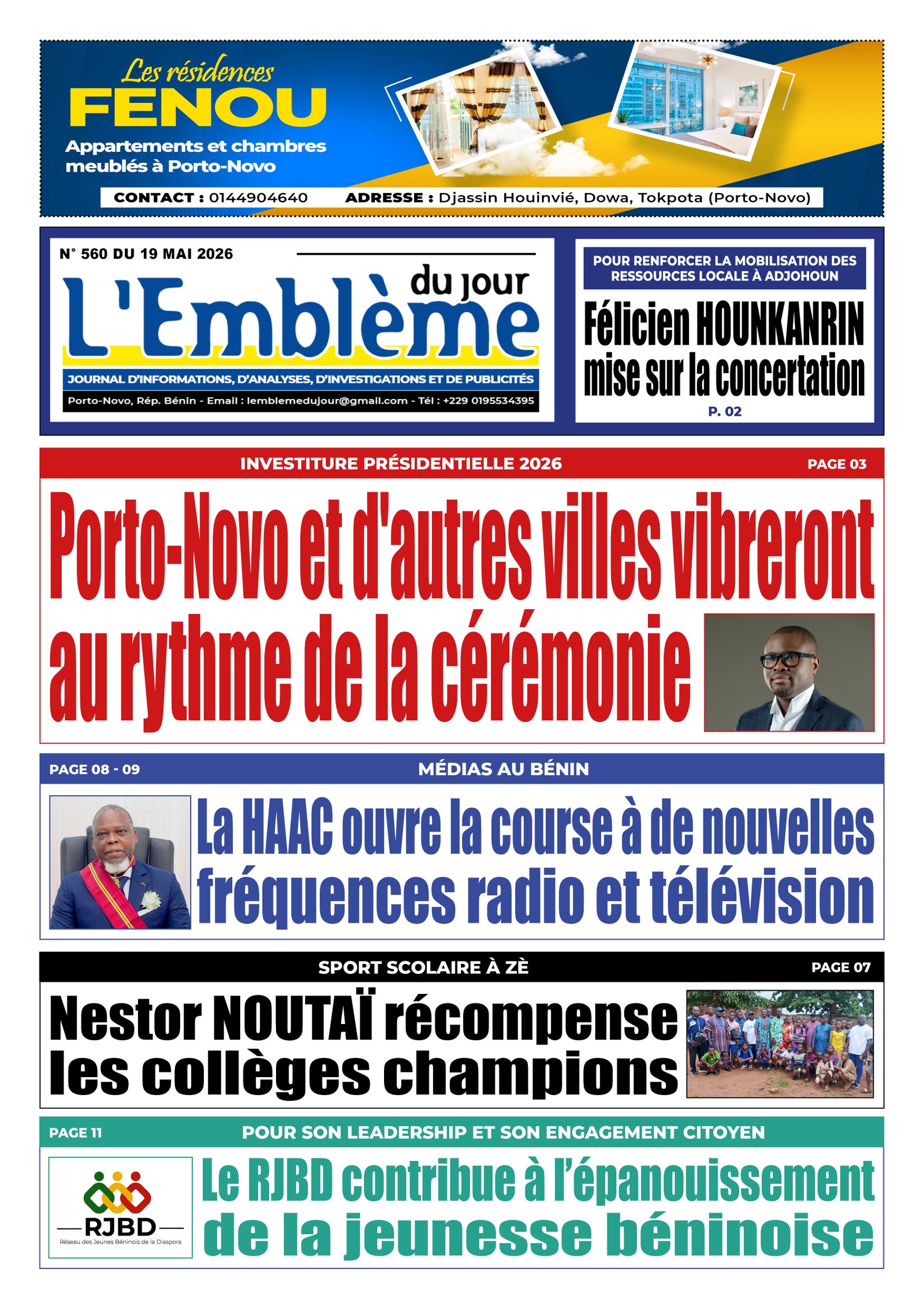 Parution du 19/05/2026