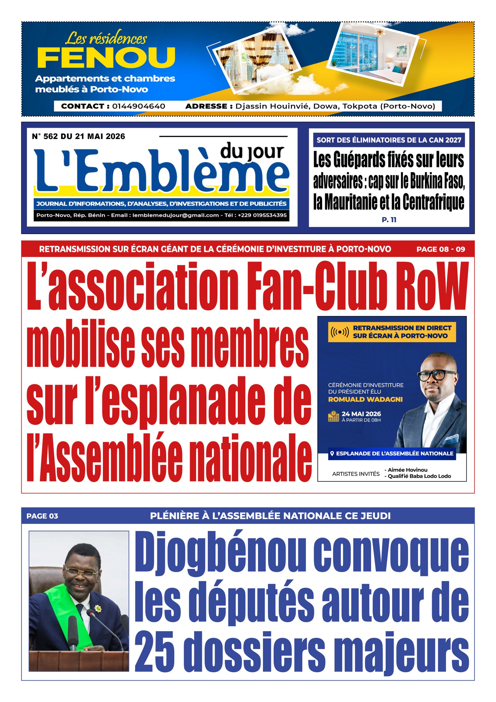 Parution du 21/05/2026