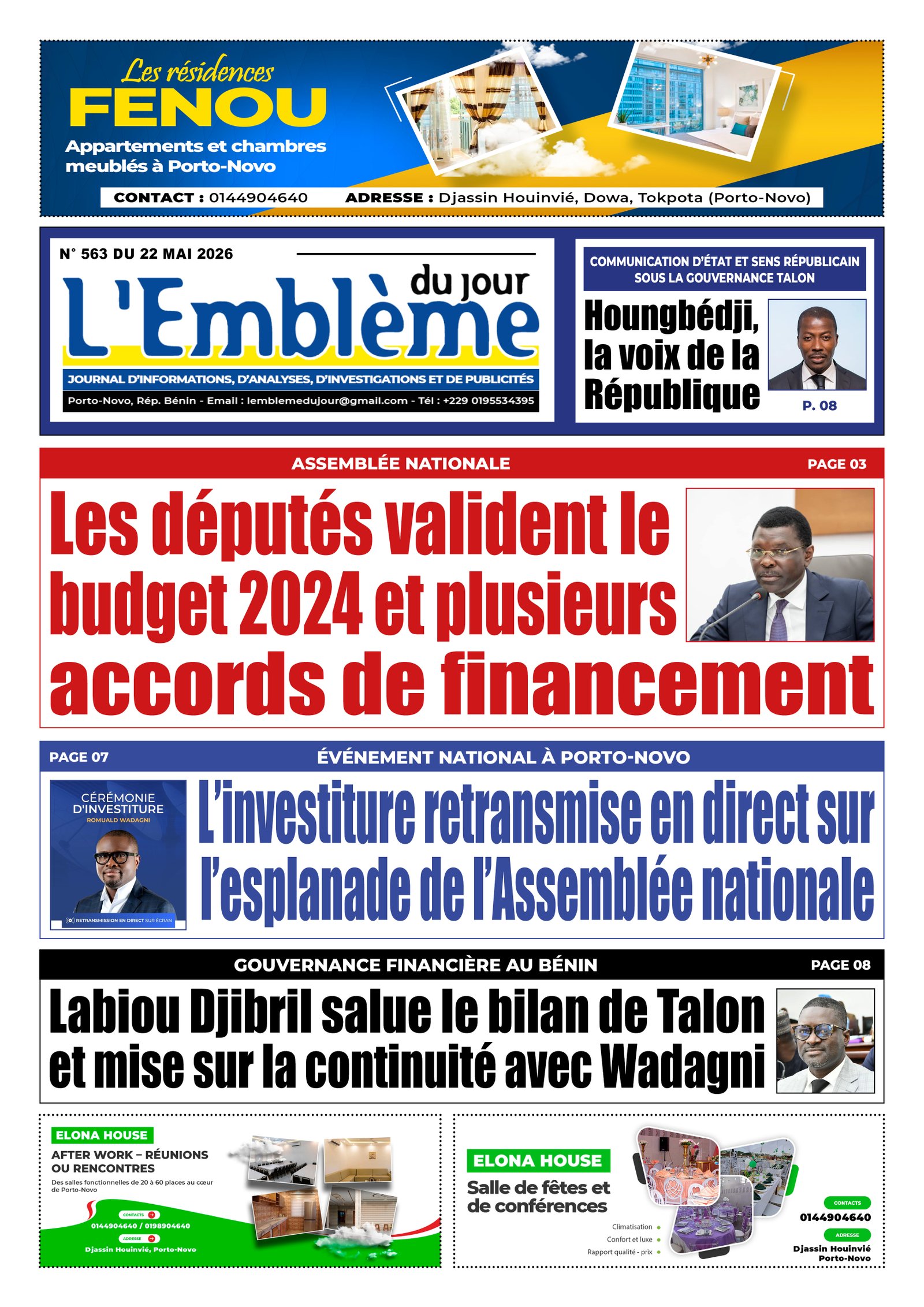 Parution du 22/05/2026