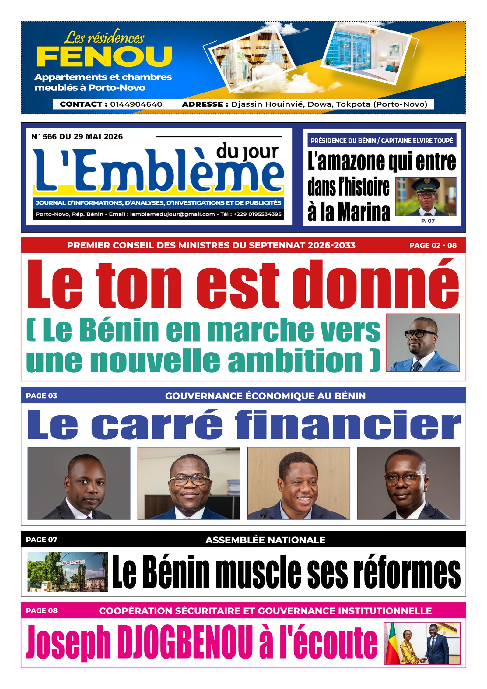 Parution du 29/05/2026
