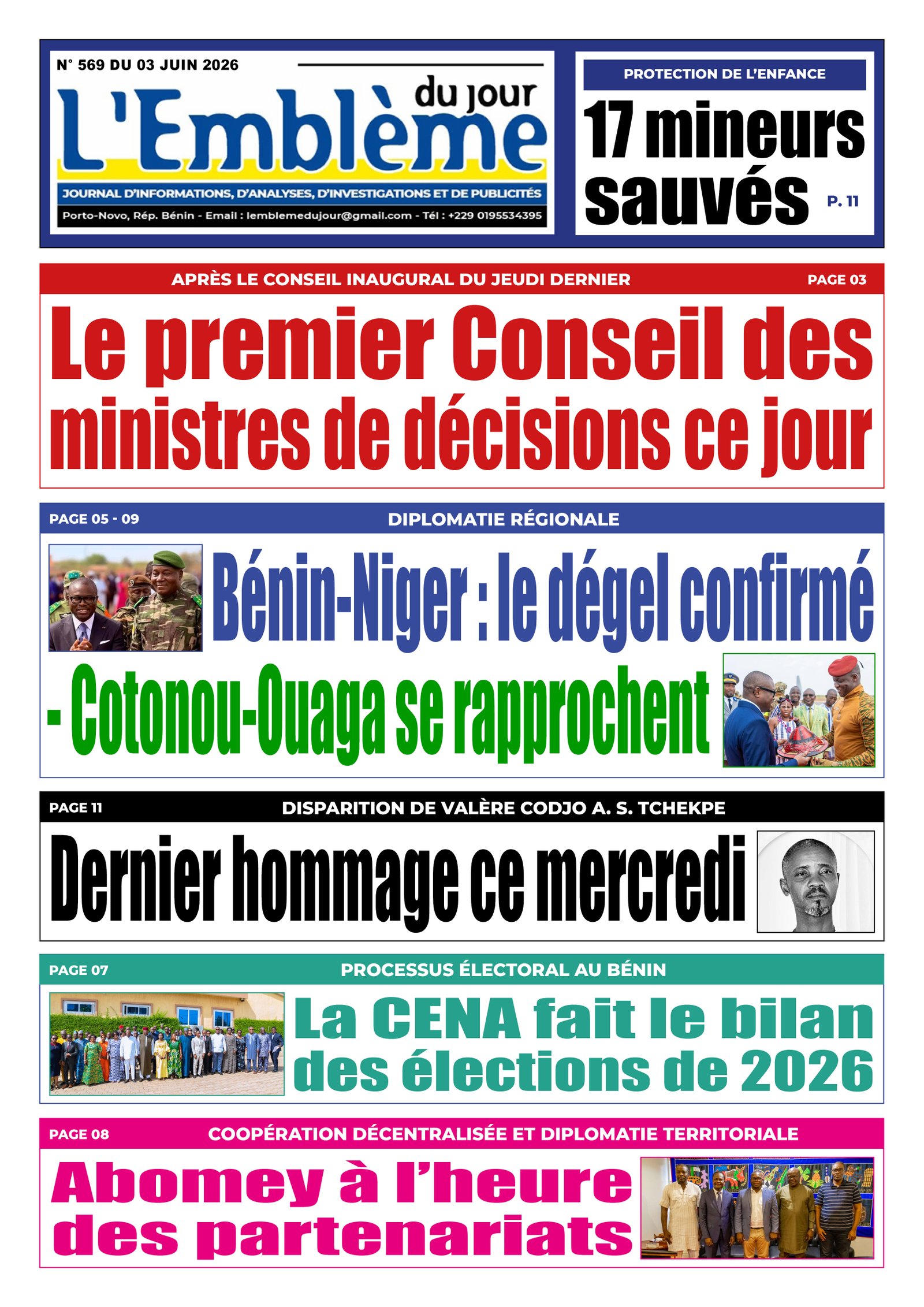 Parution du 03/06/2026